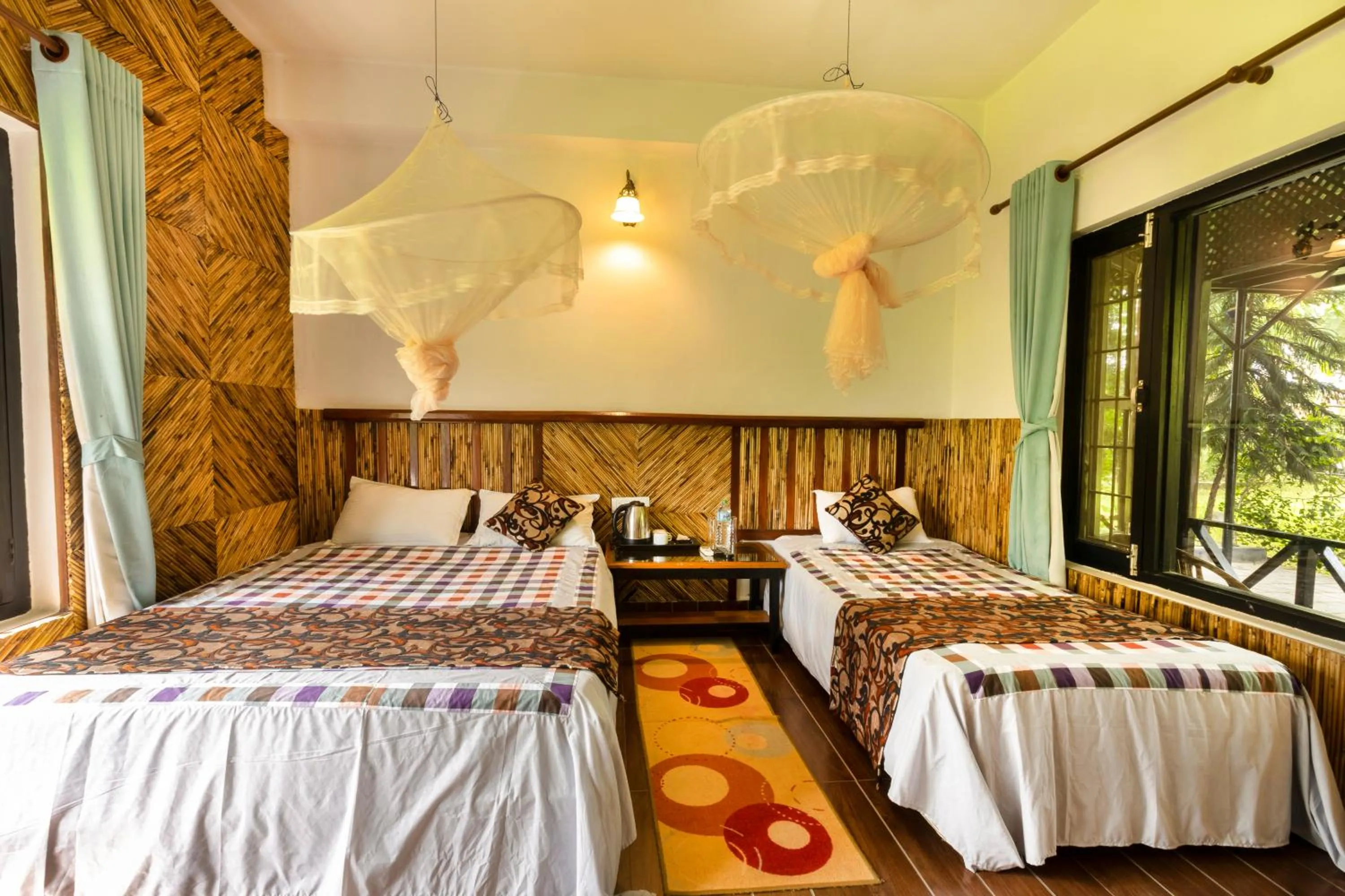 Bed in Hotel Parkside