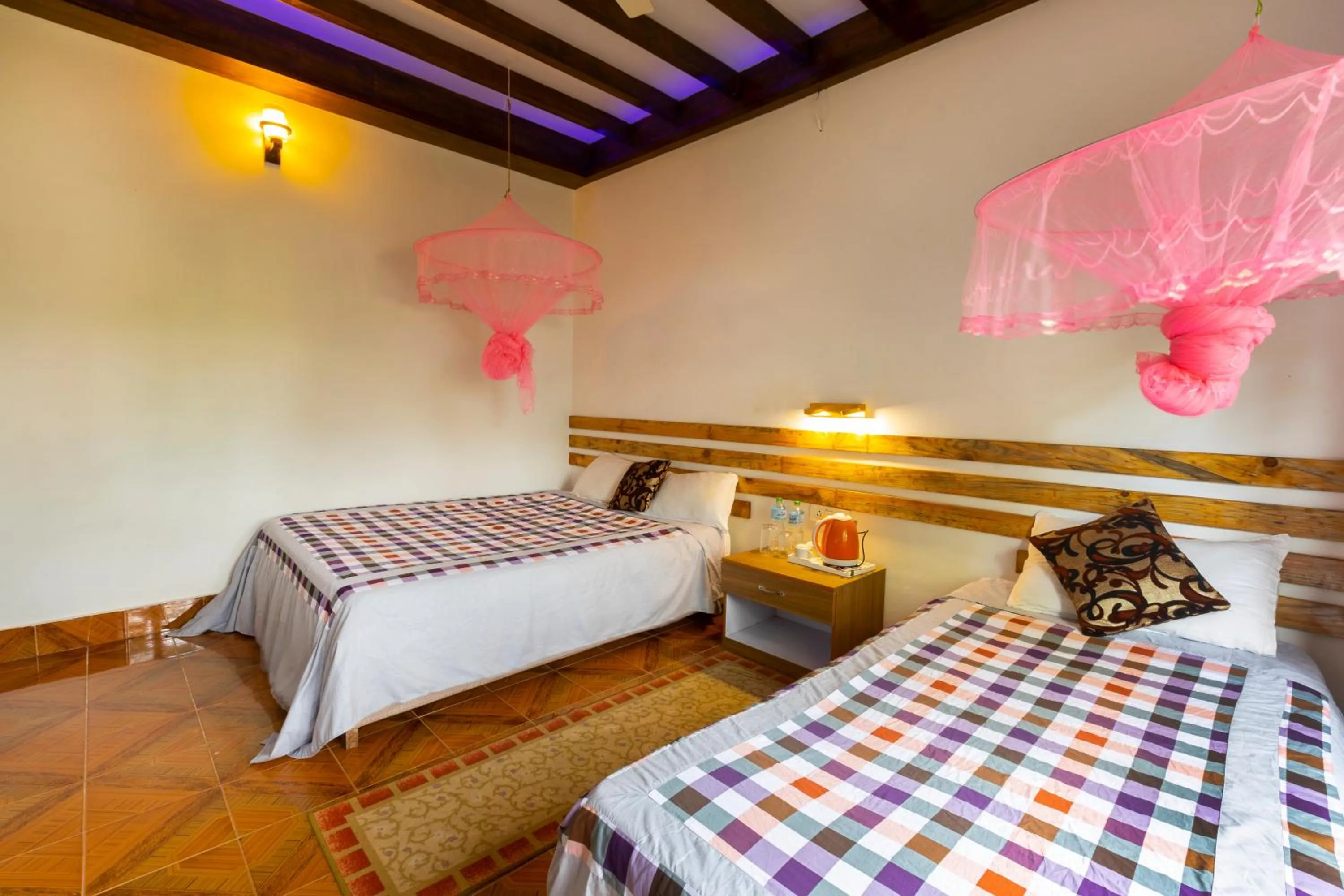 Bed in Hotel Parkside