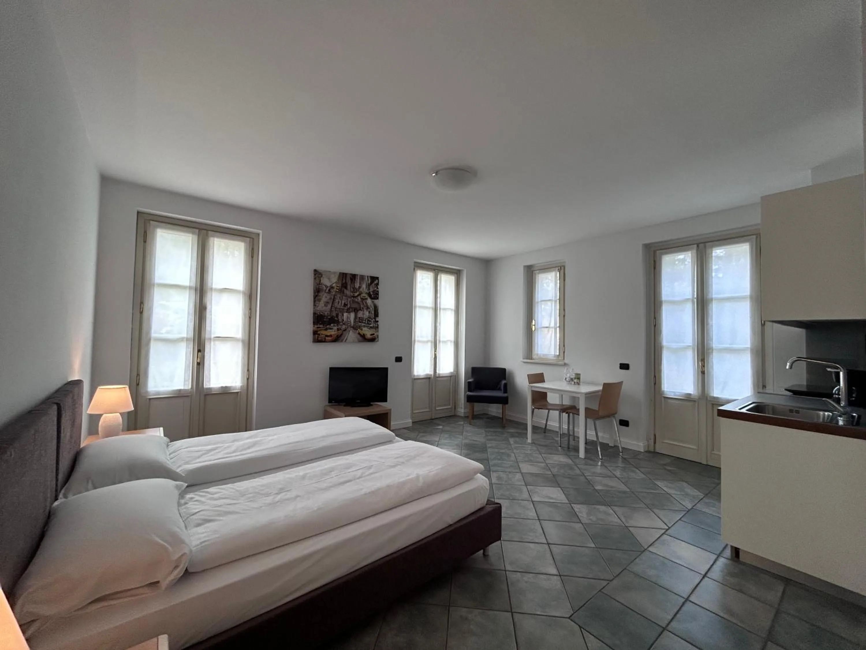 Bed in Aquazzurra Resort & Aparthotel