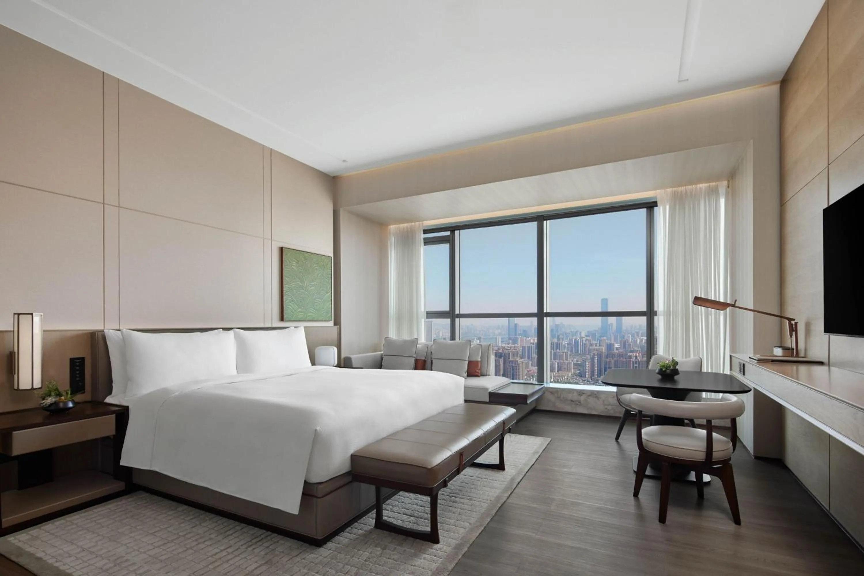 Photo of the whole room, Bed in JW Marriott Hotel Changsha