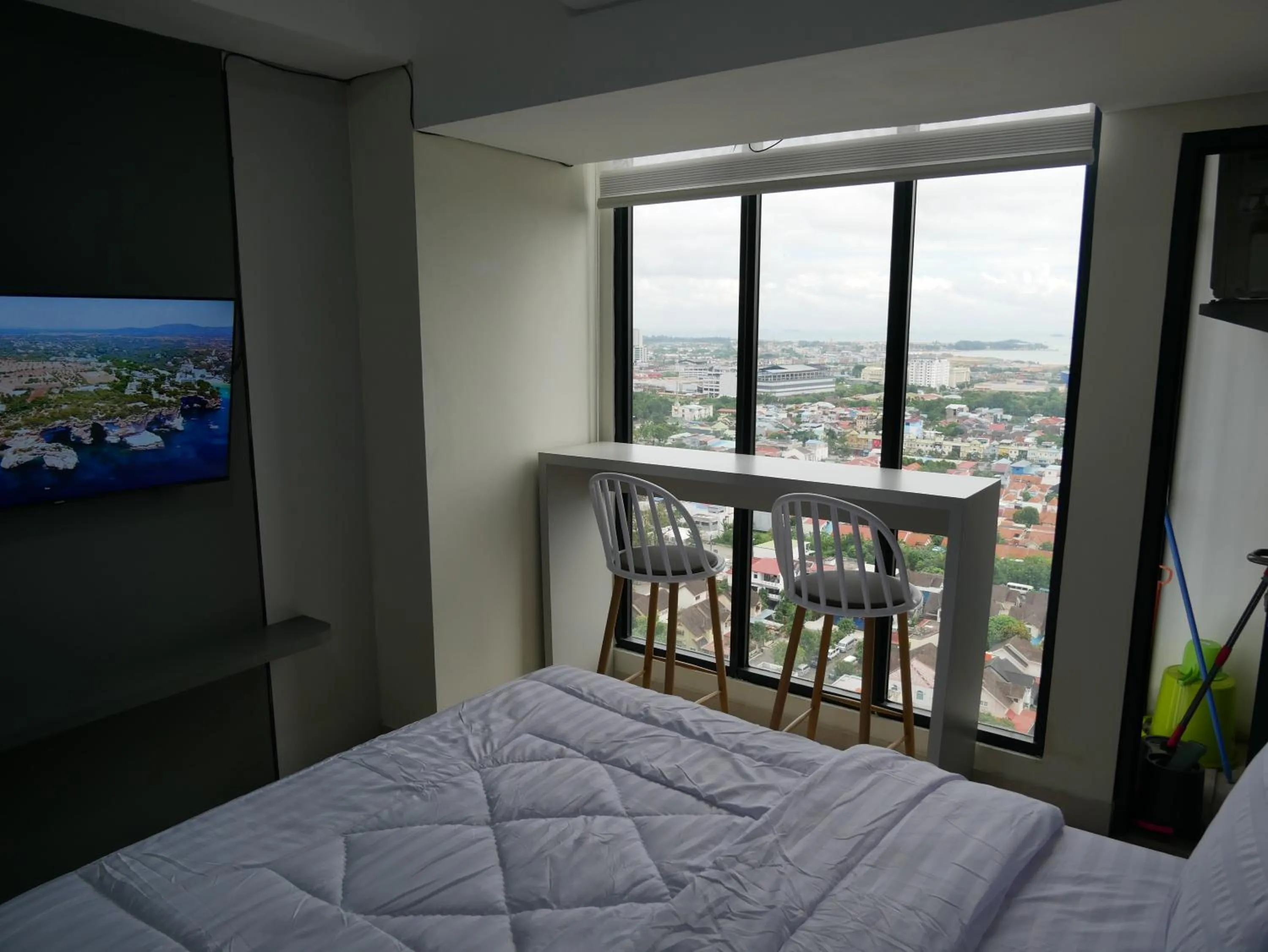 View (from property/room), Bed in Meisterstadt Pollux Habibie