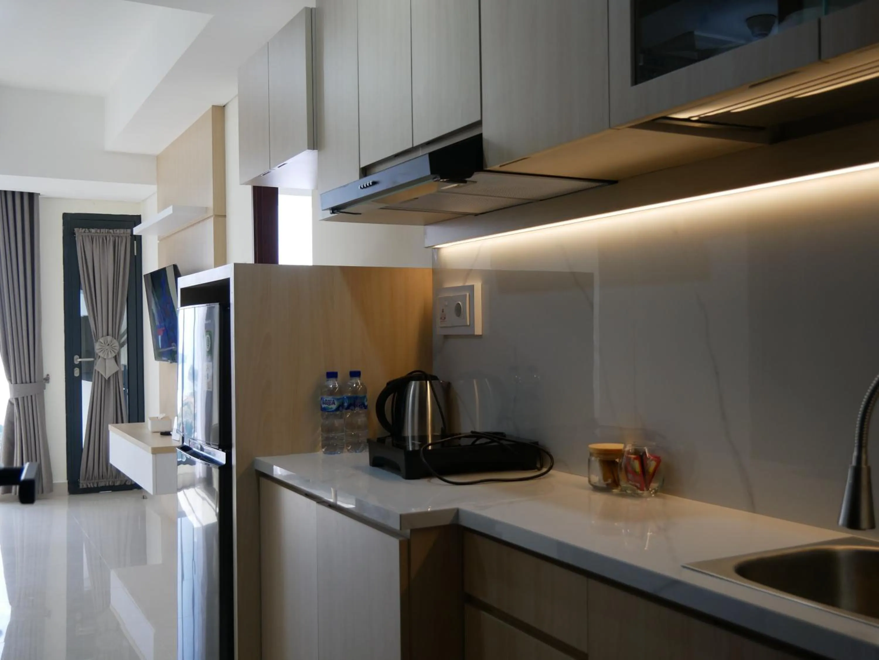 Kitchen or kitchenette in Meisterstadt Pollux Habibie