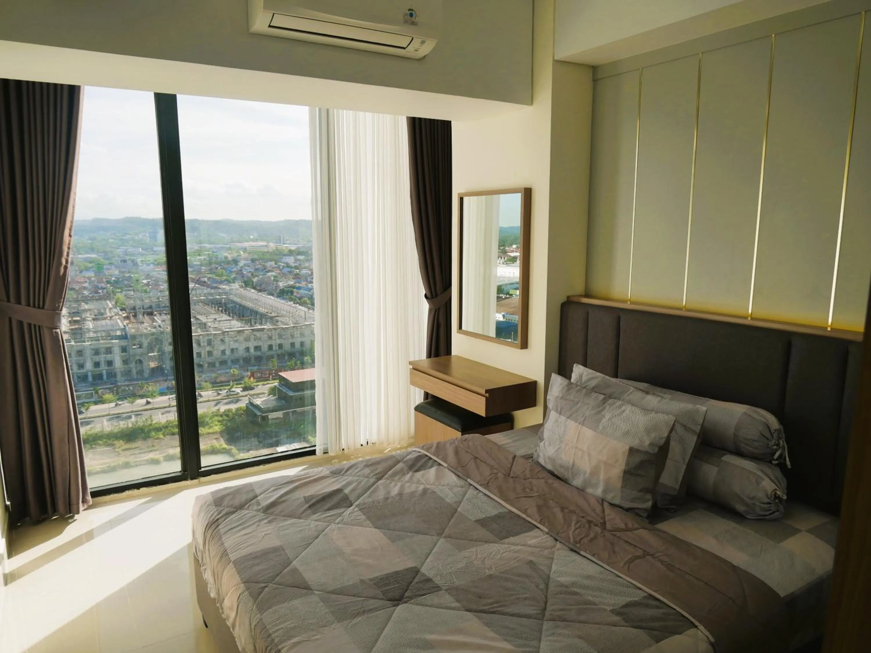 Bedroom, Bed in Meisterstadt Pollux Habibie