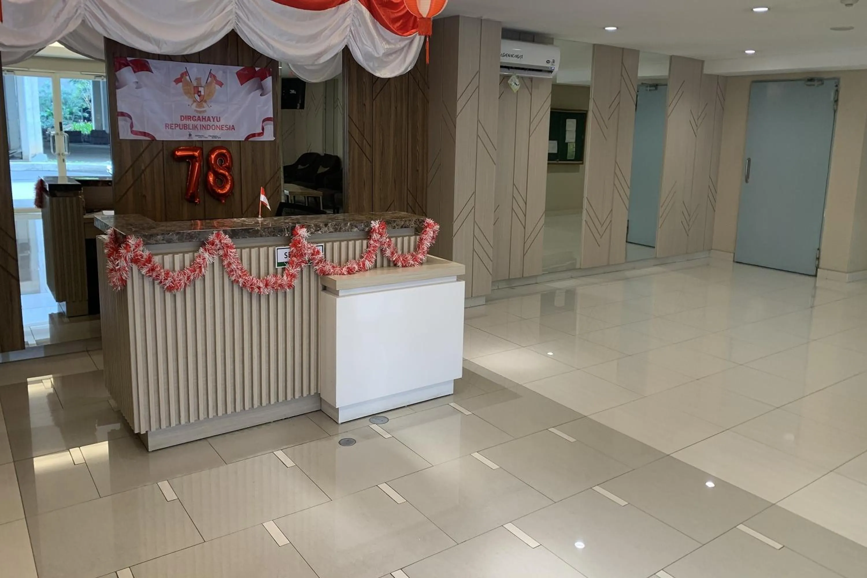 Property building in Velito at Podomoro Golf View Apartment