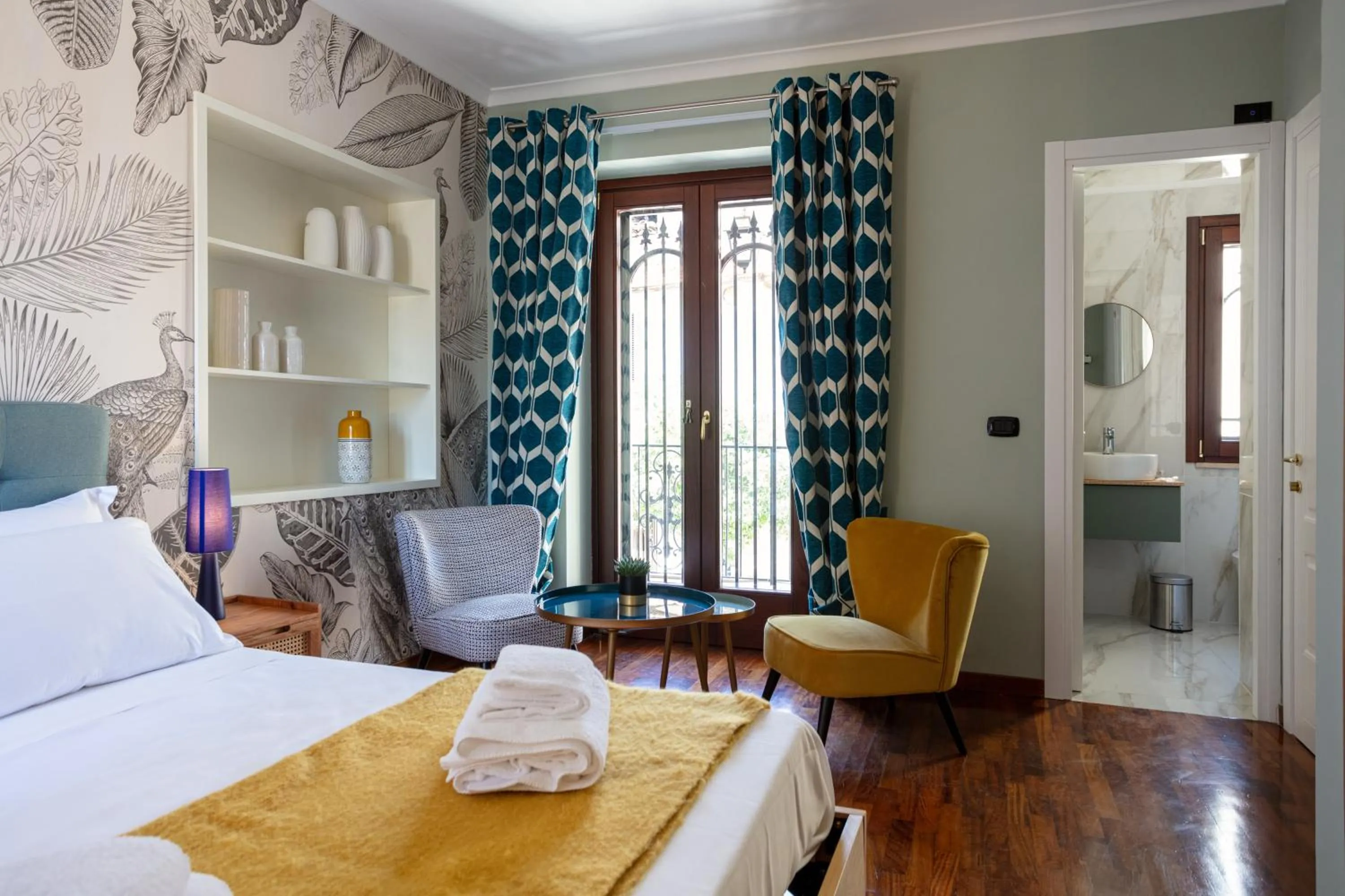 Photo of the whole room, Bed in Pavean Suites Frattaminore