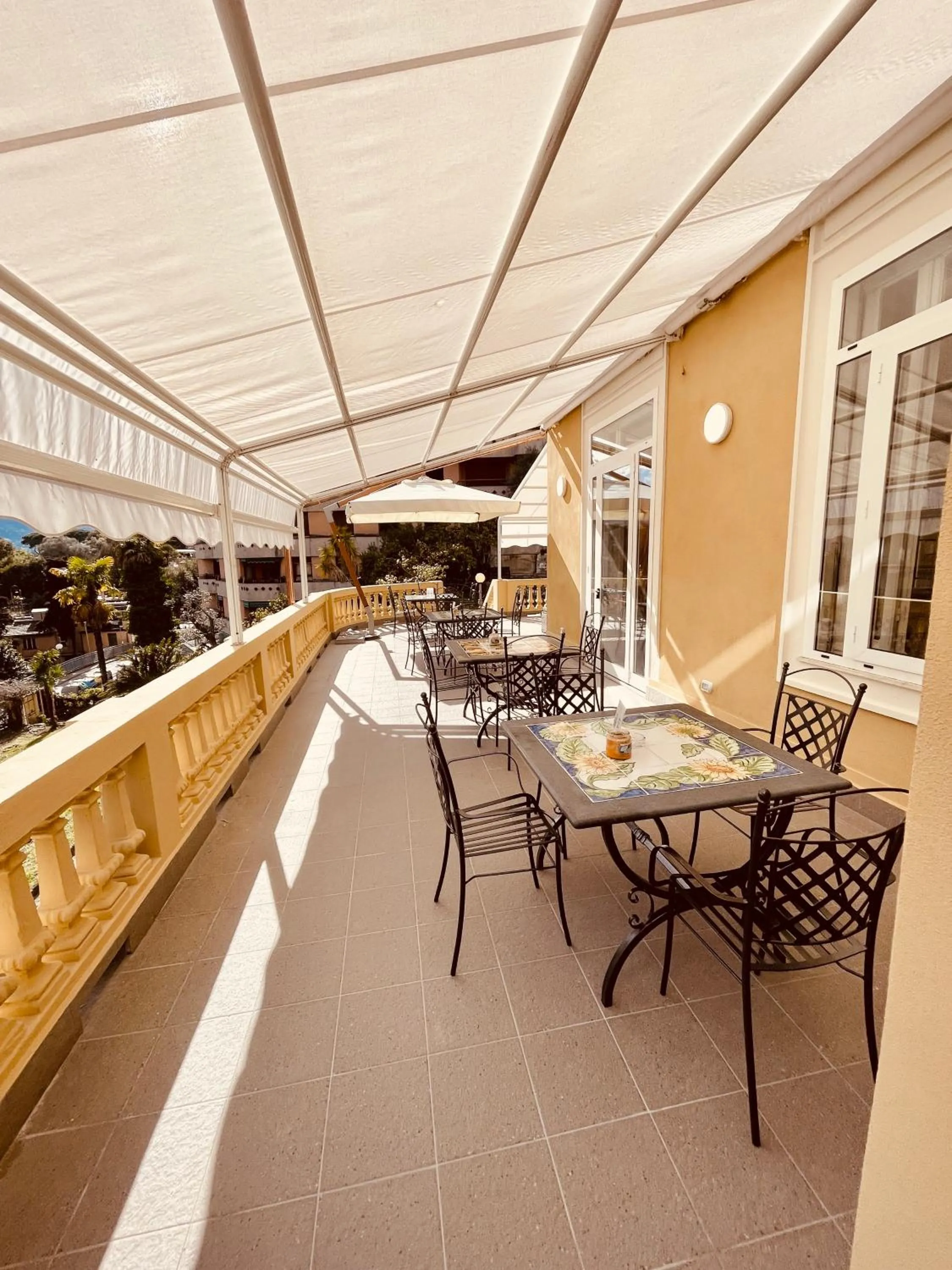 Balcony/Terrace in Hotel Canali - Le Cinque Terre