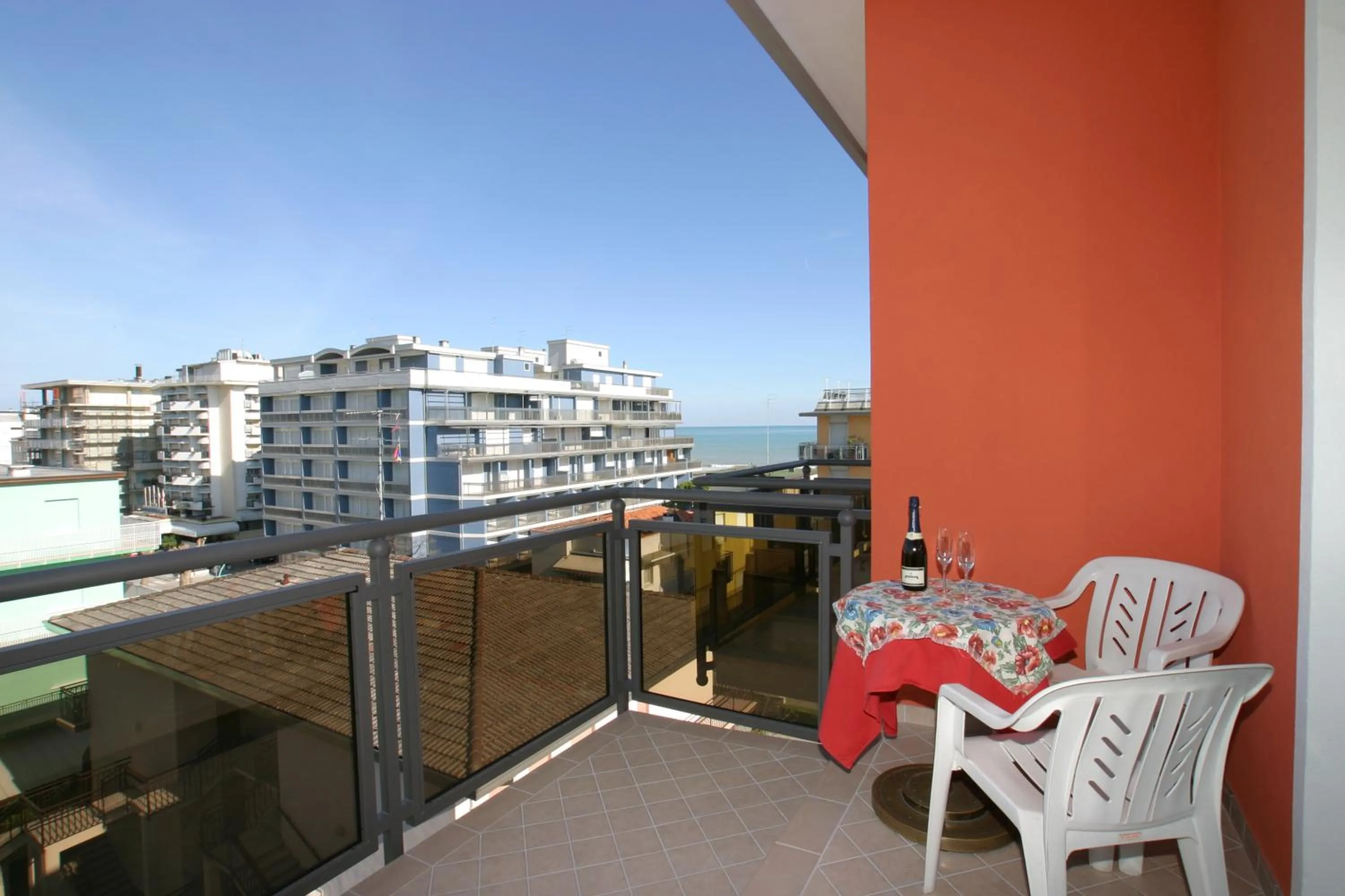 Inner courtyard view in Hotel Torino