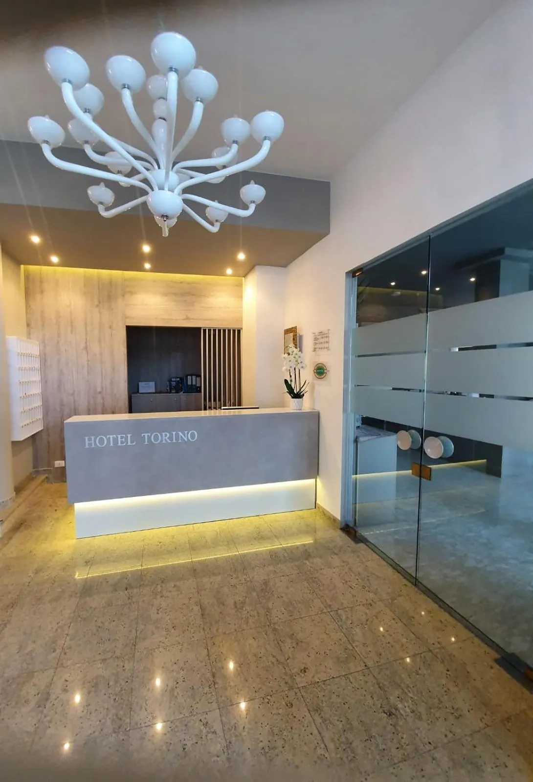 Lobby or reception in Hotel Torino