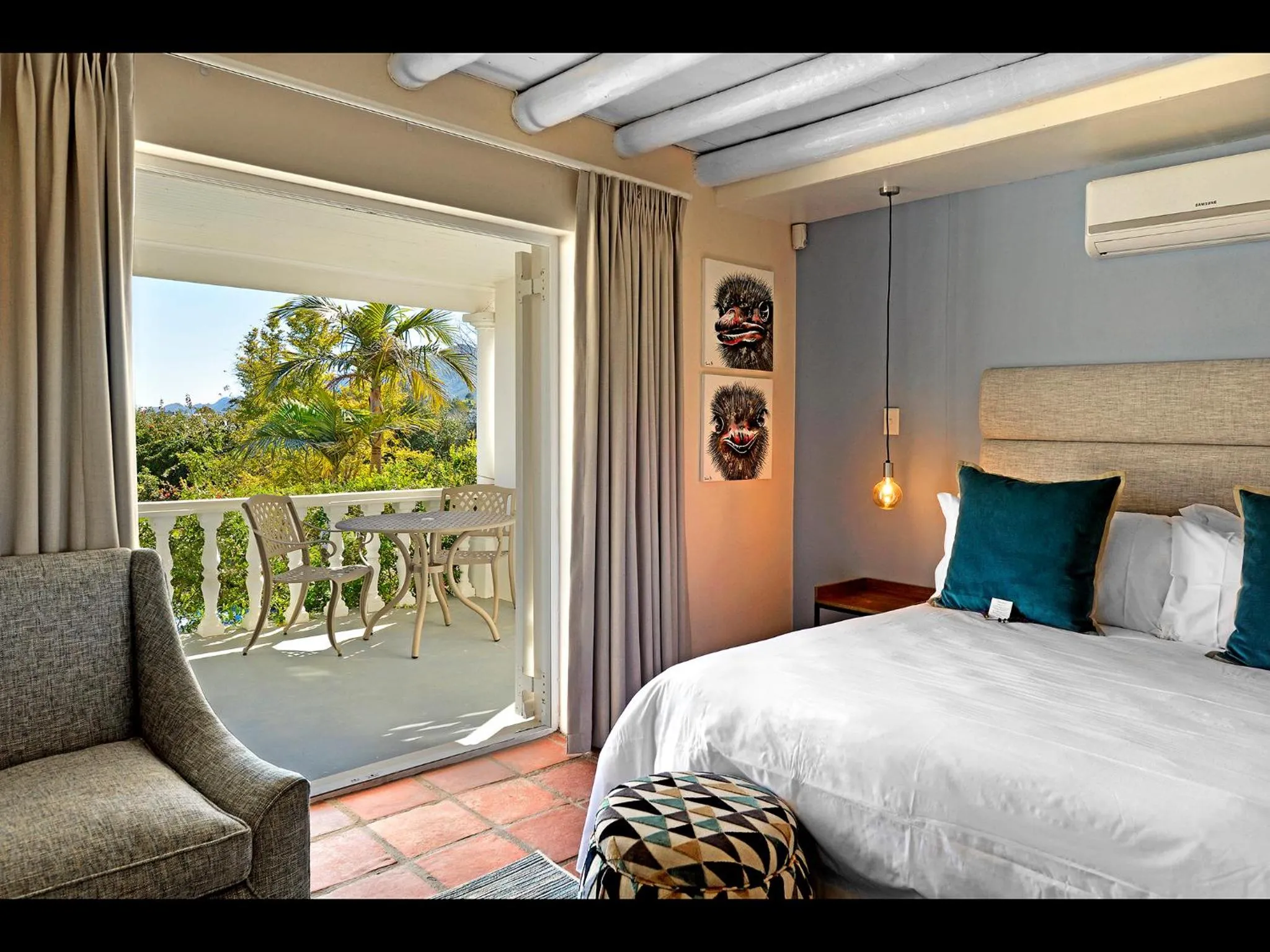 Patio, Bed in Mirabelle Guesthouse