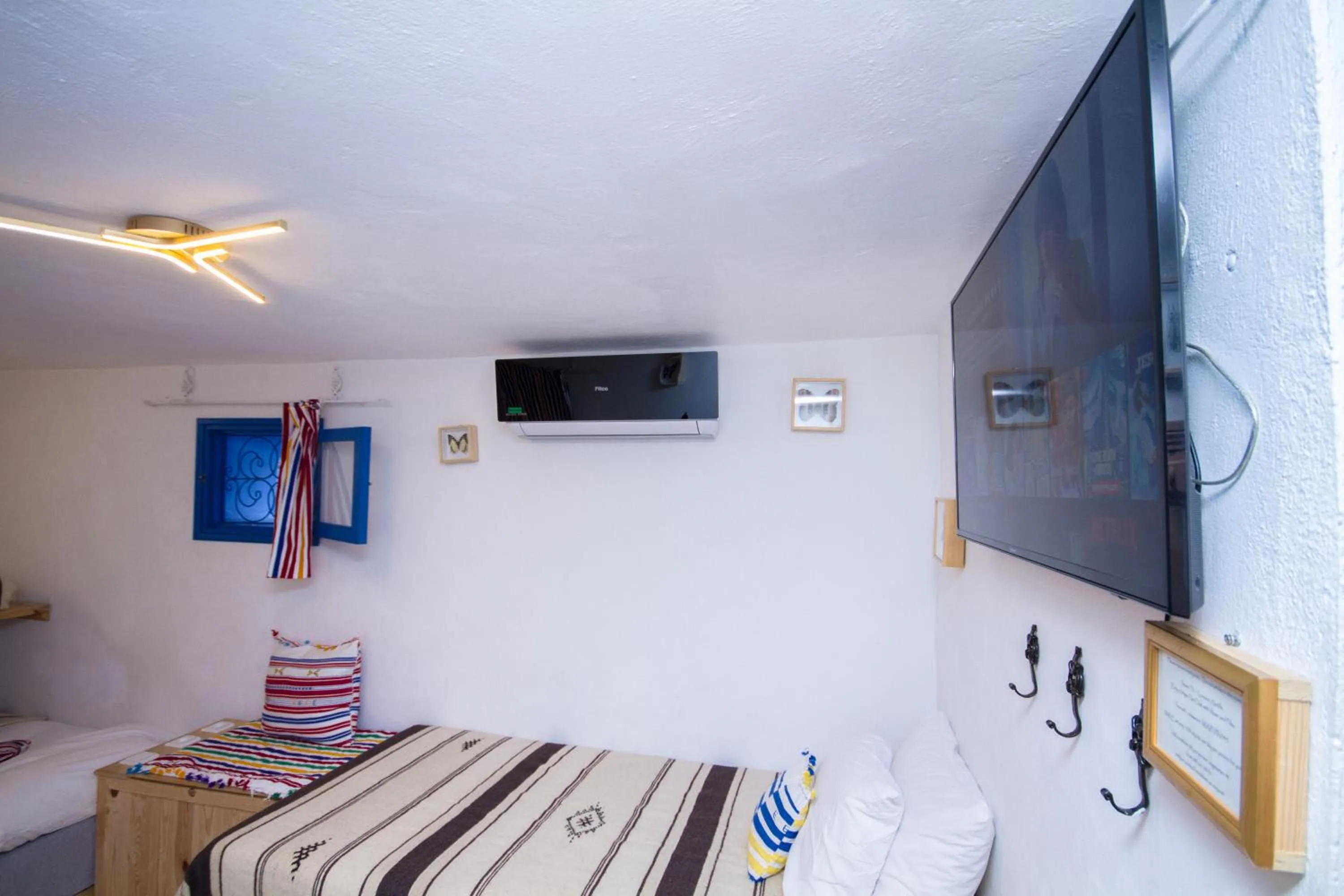 Bed in USHA Guest House