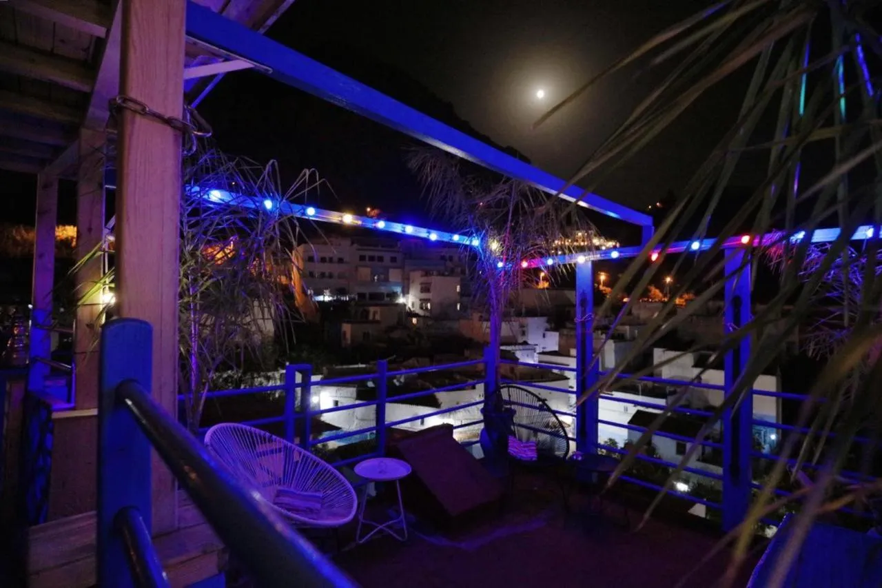 Patio in USHA Guest House