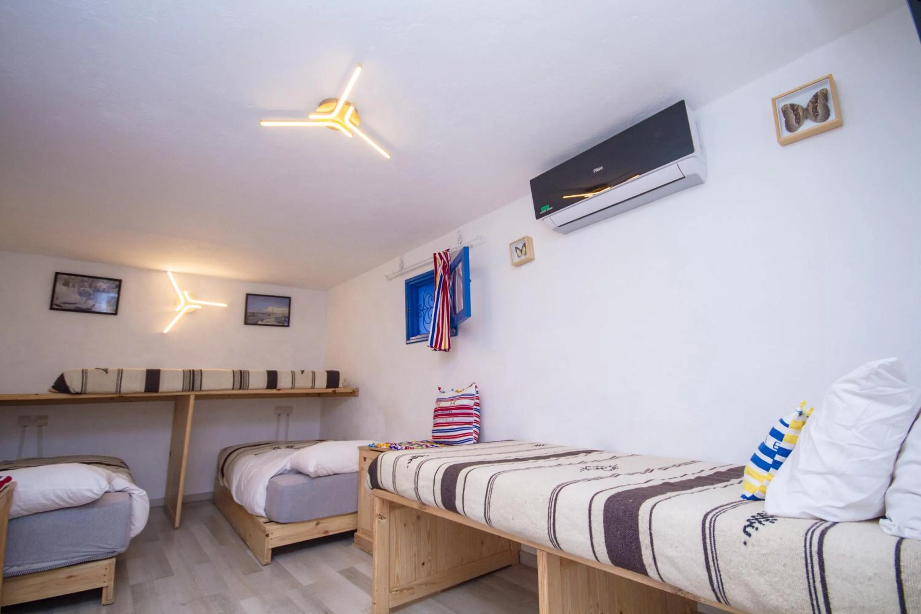 Bed in USHA Guest House