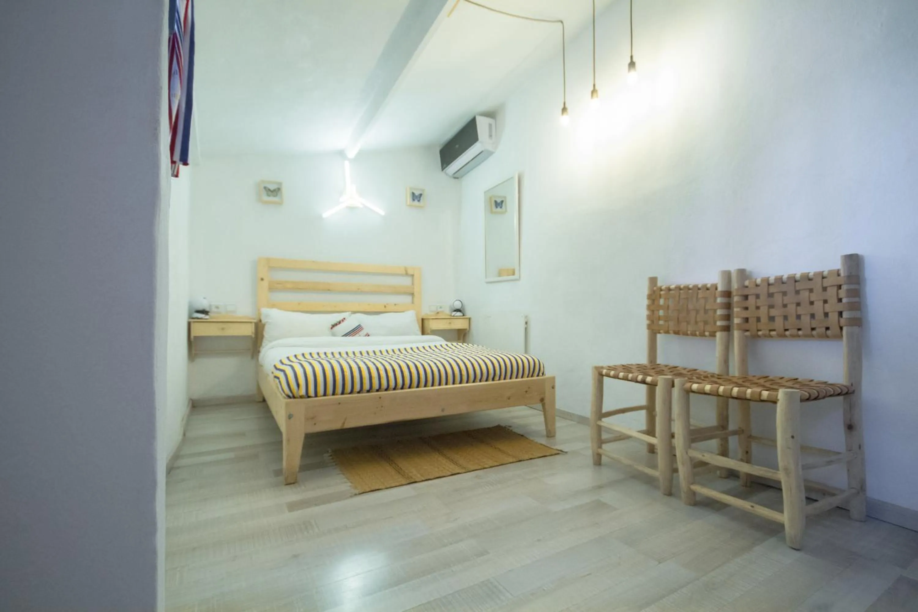 Bed in USHA Guest House