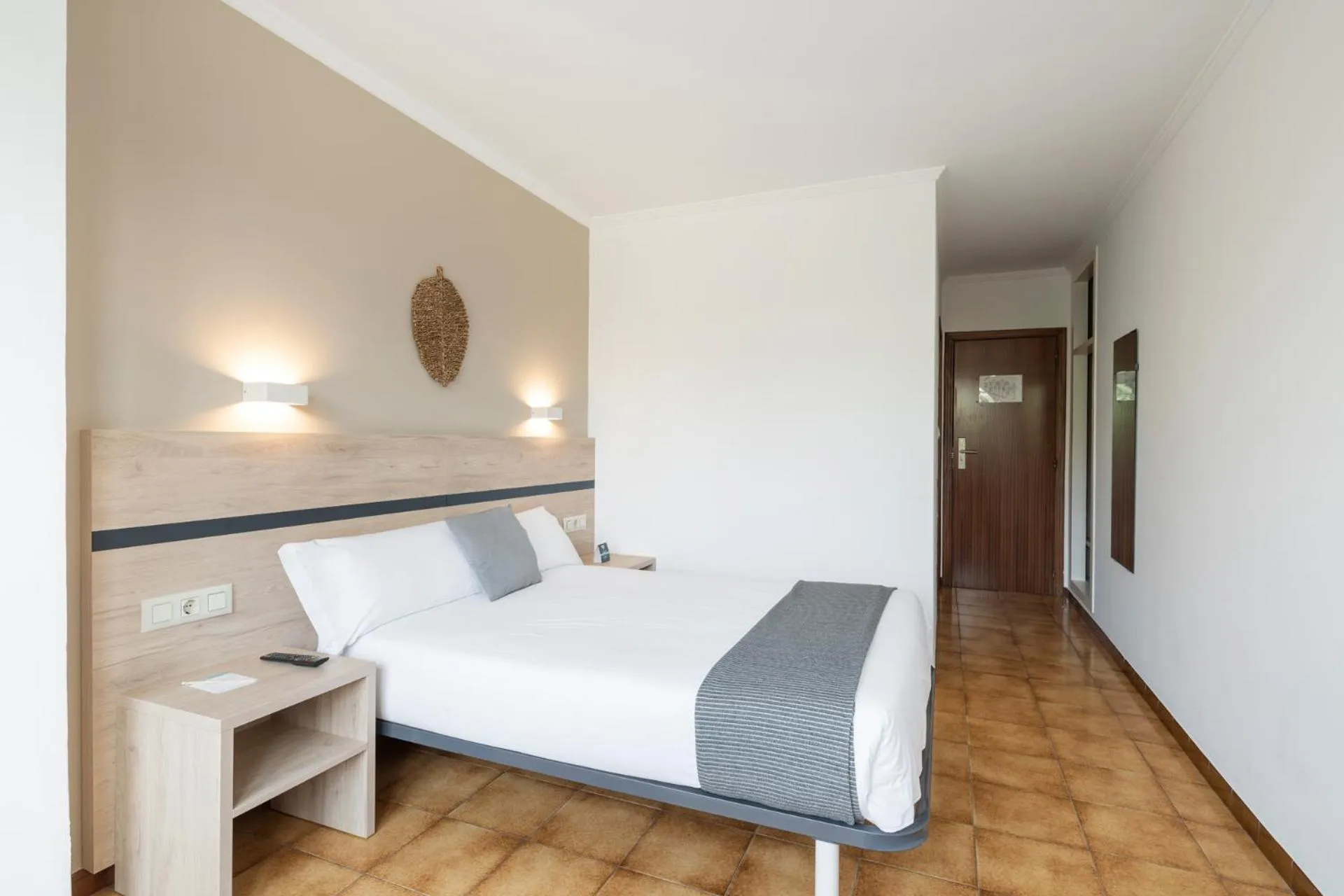 Bed in Hotel Alda Camiño Inglés