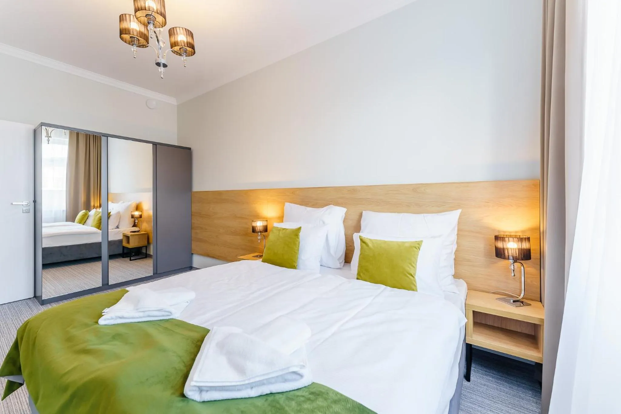 Bed in FACTORY RESORT wellness & spa