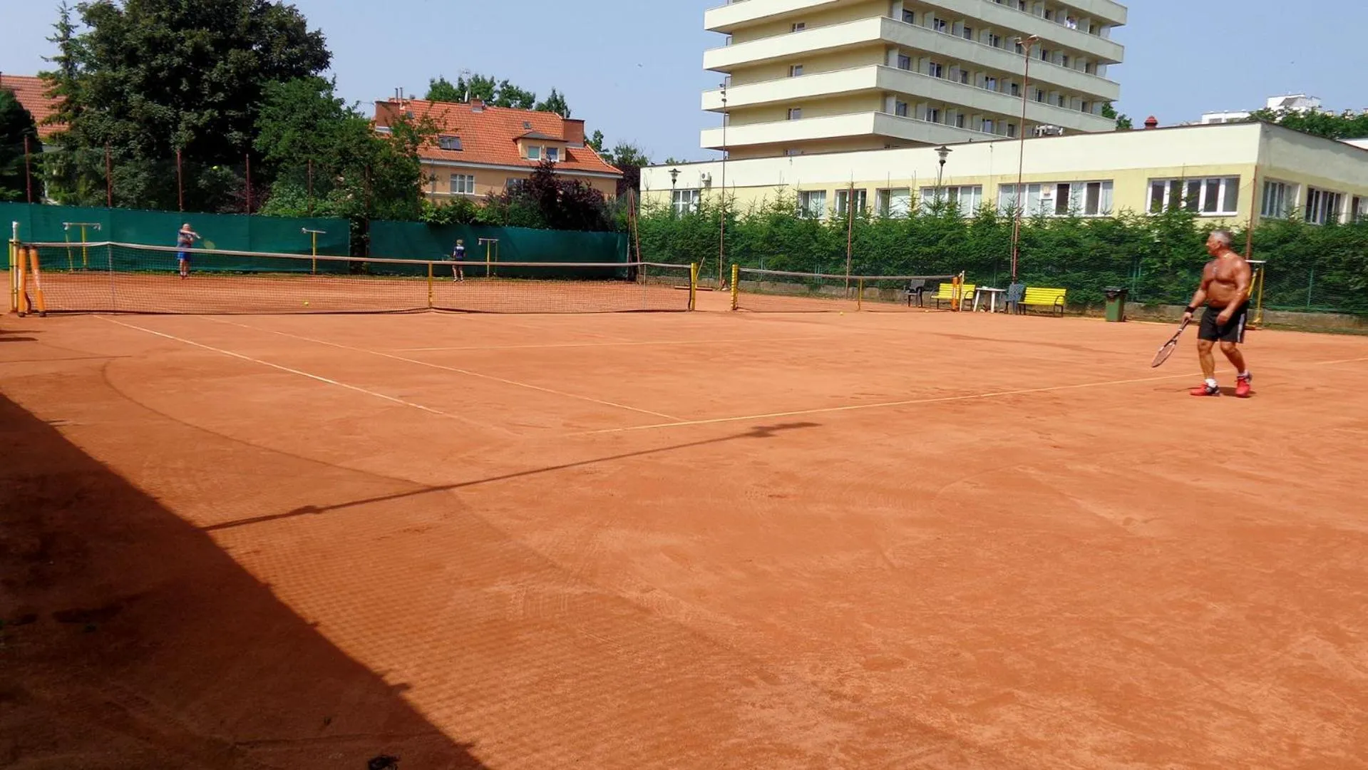 Tennis court in FACTORY RESORT wellness & spa