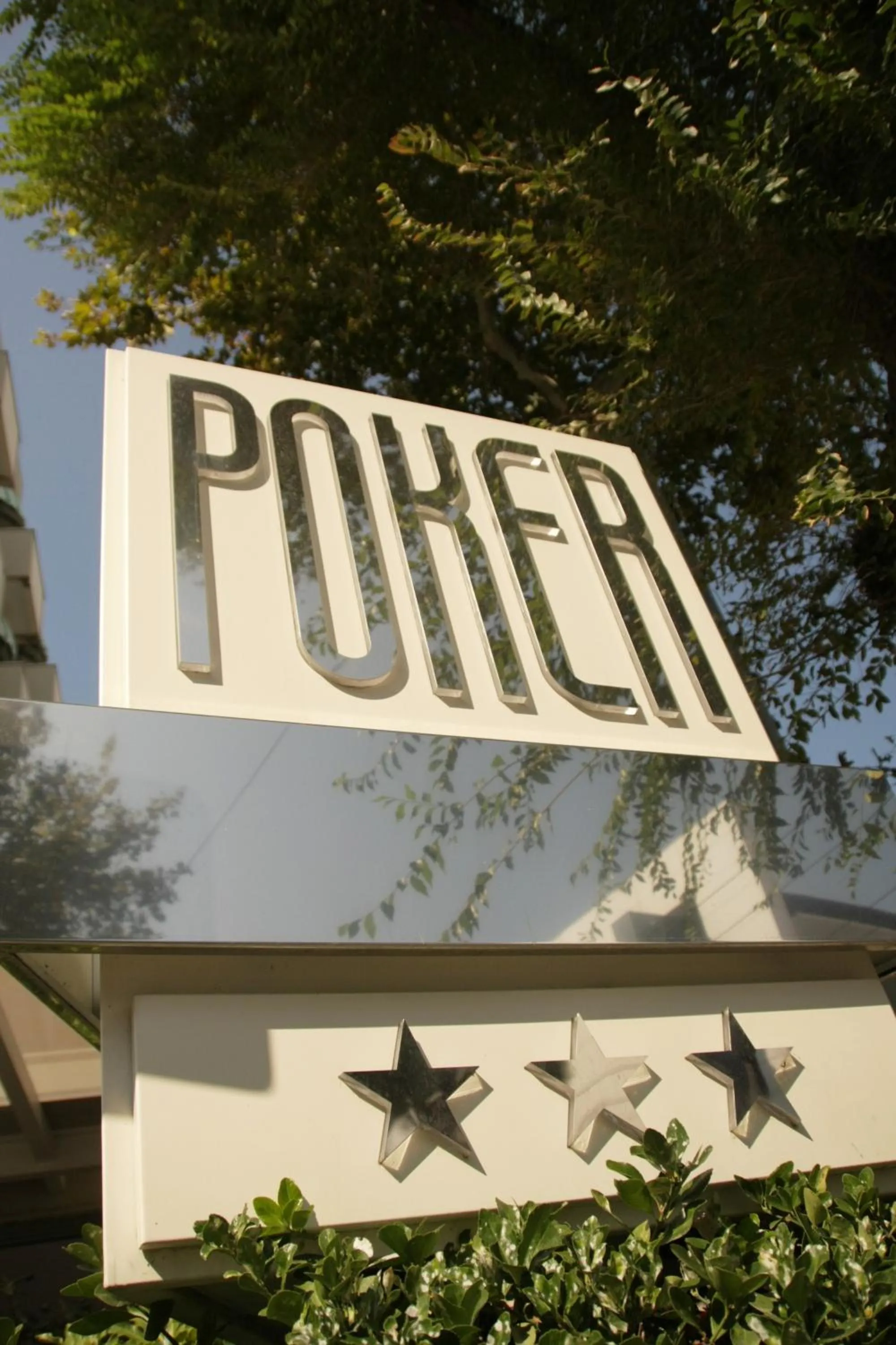 Property building in Hotel Poker