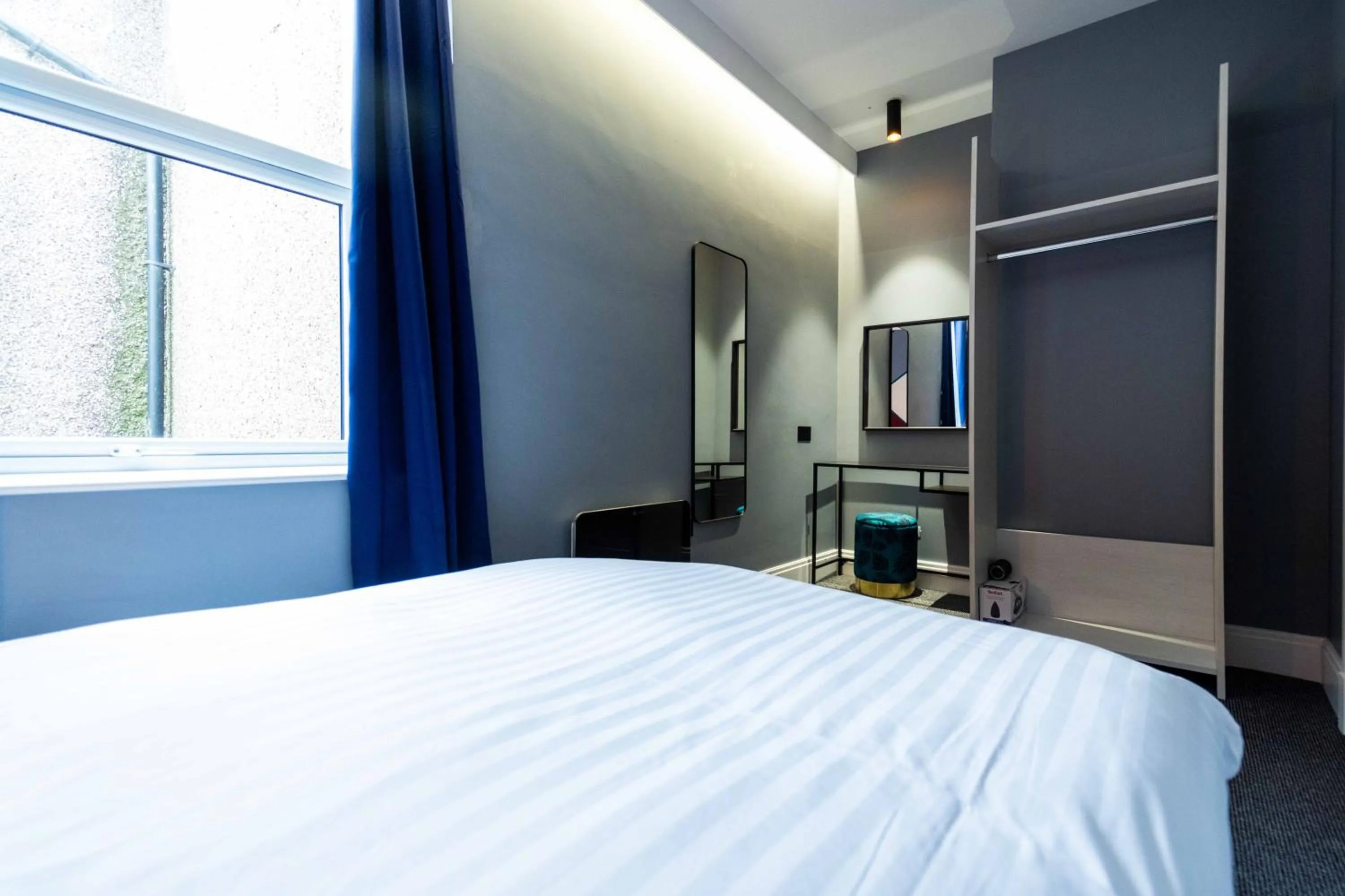 Bedroom, Bed in The Luxury Penthouse by Sasco Apartments