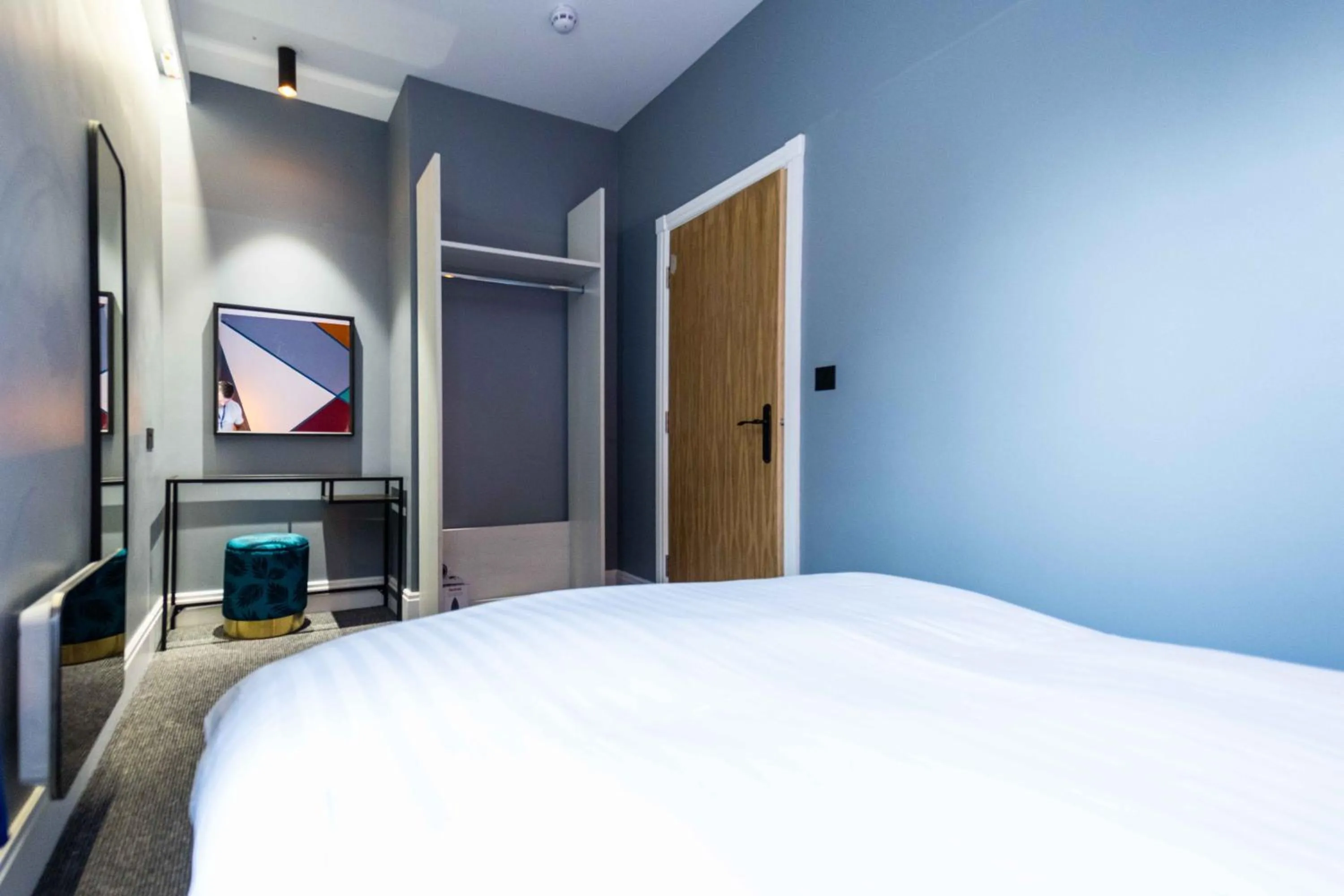 Bedroom, Bed in The Luxury Penthouse by Sasco Apartments