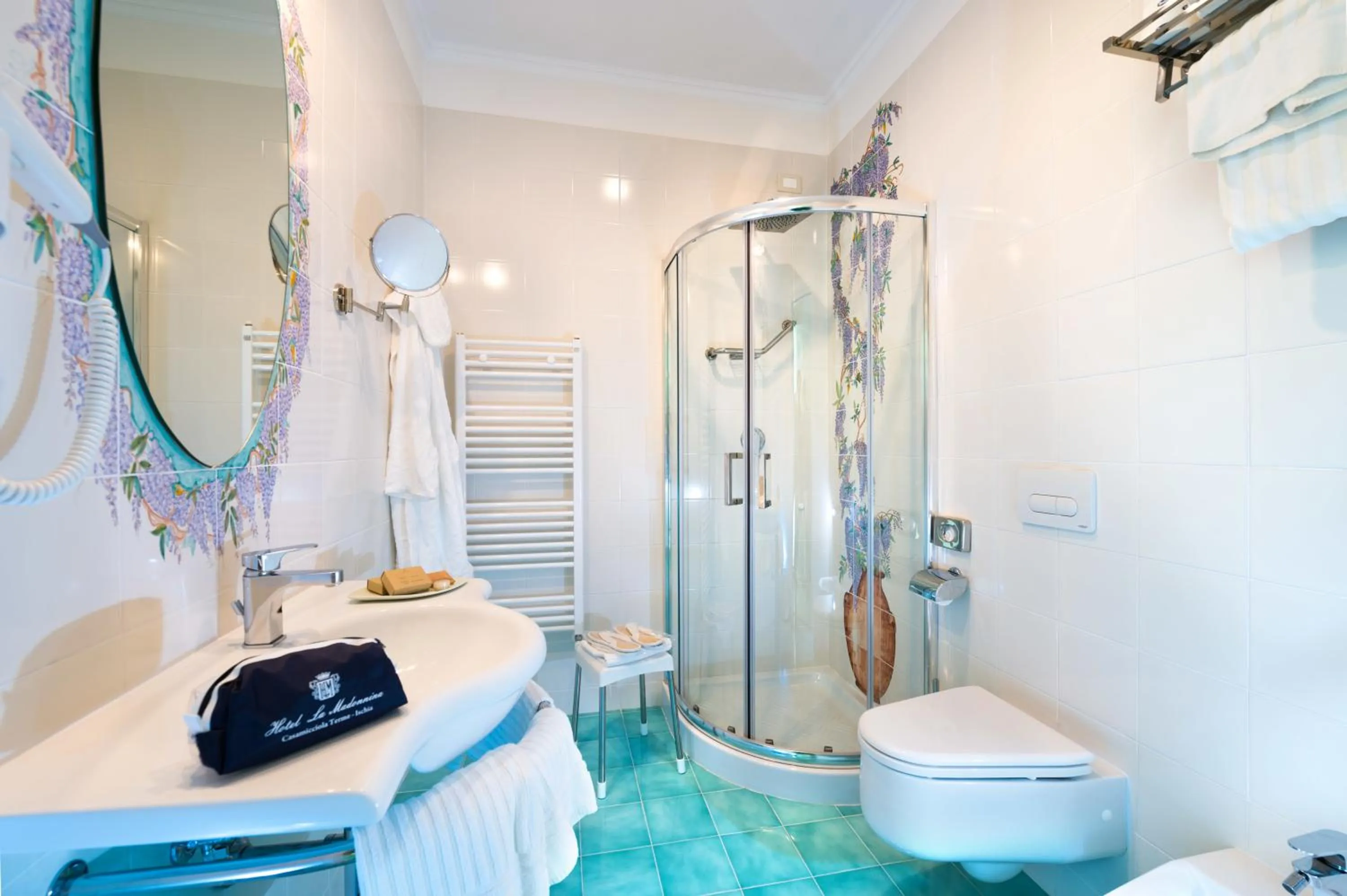 Bathroom in Hotel La Madonnina