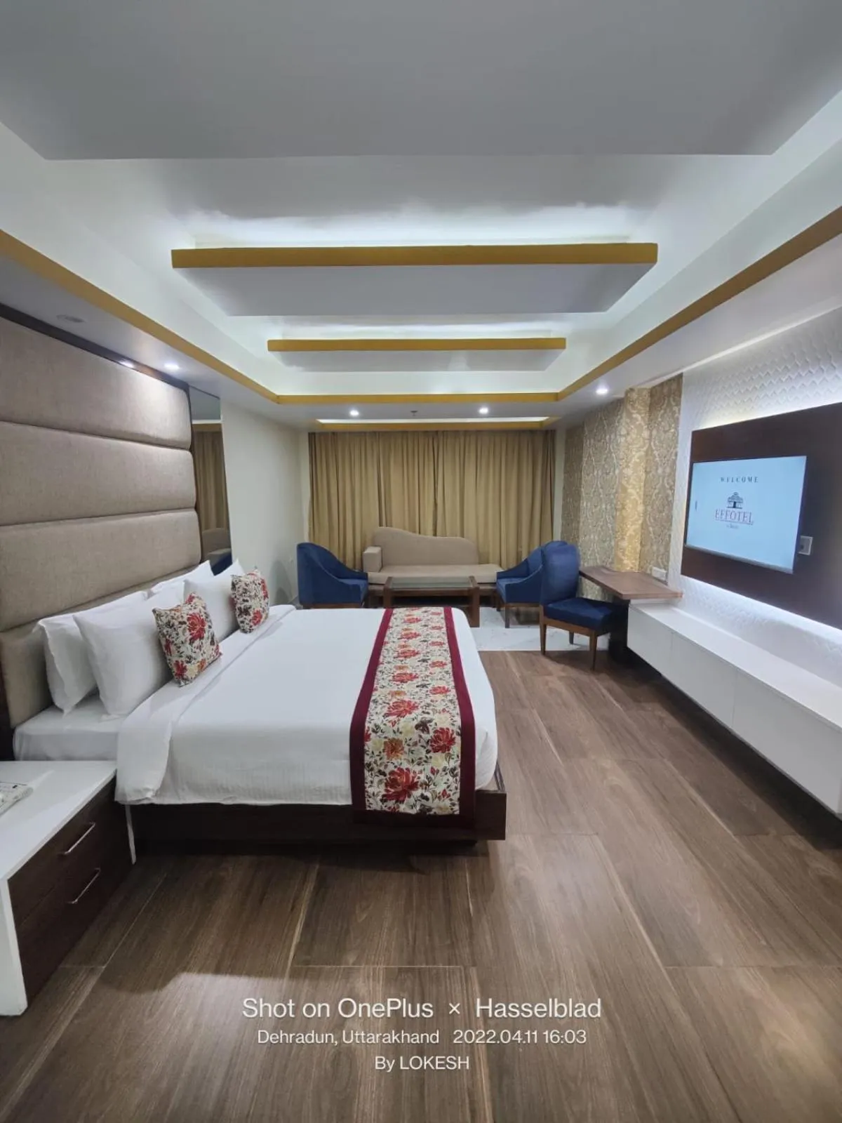 Communal lounge/ TV room, Bed in Effotel By Sayaji Dehradun