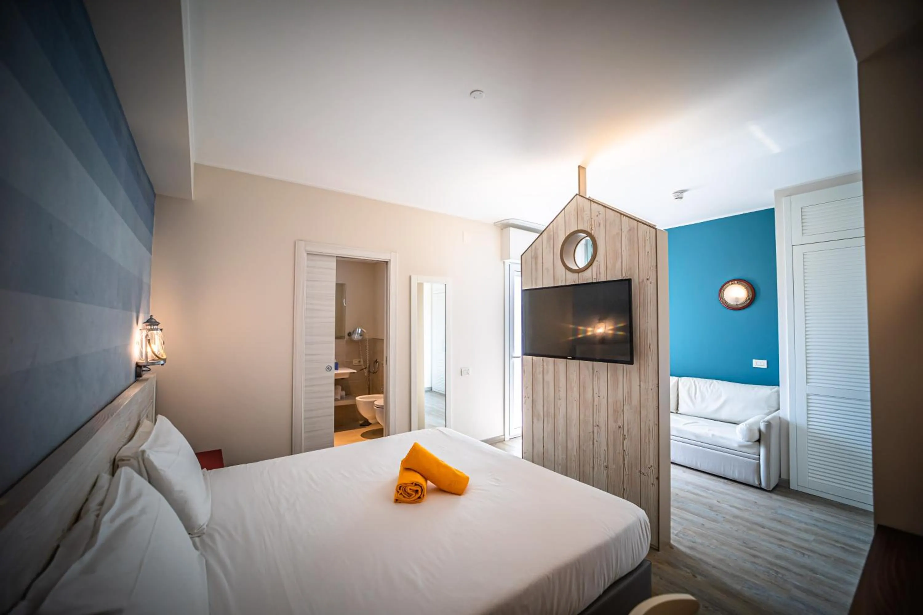 Bedroom, Bed in Hotel San Michele