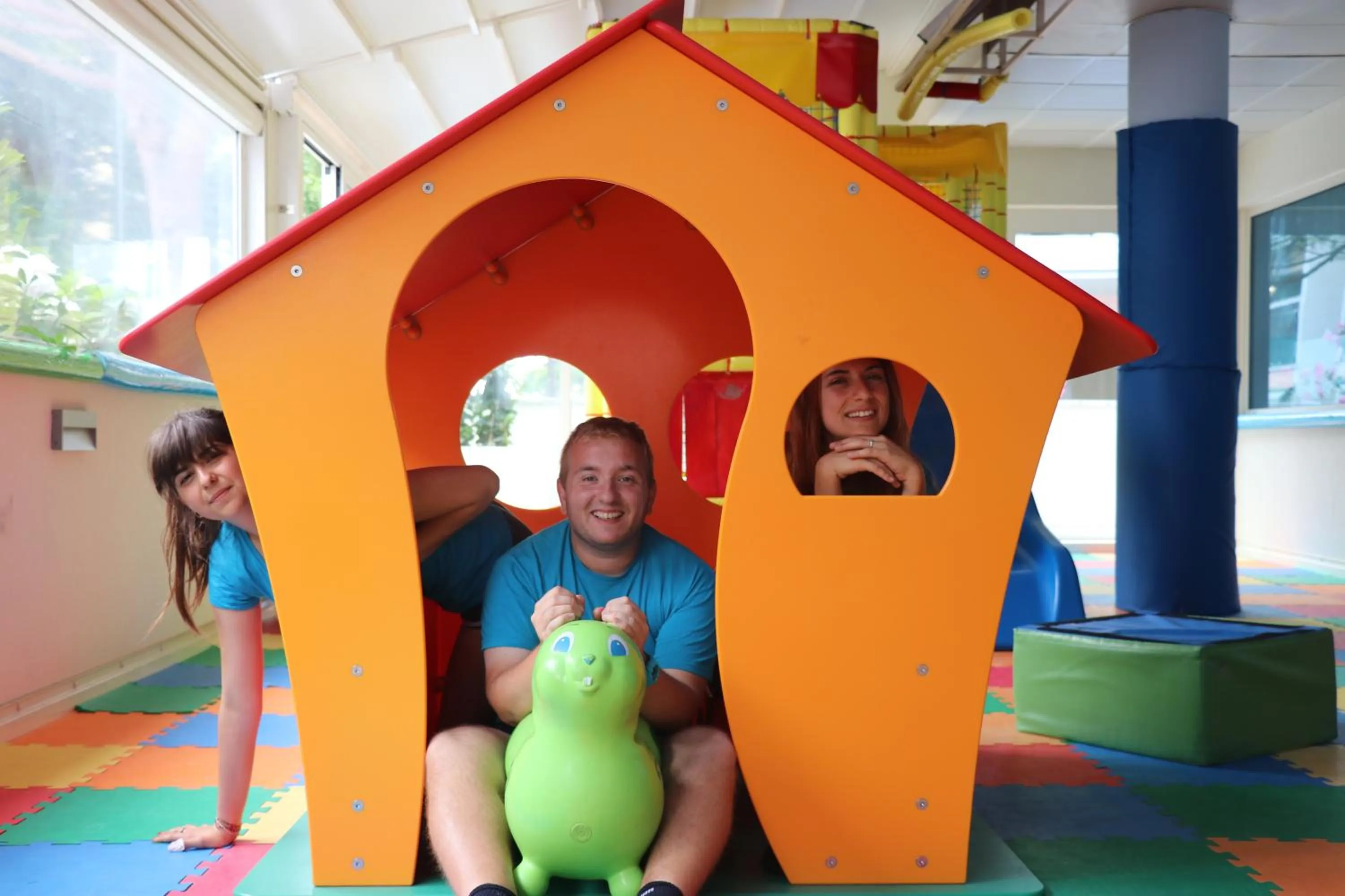 Children play ground in Hotel San Michele