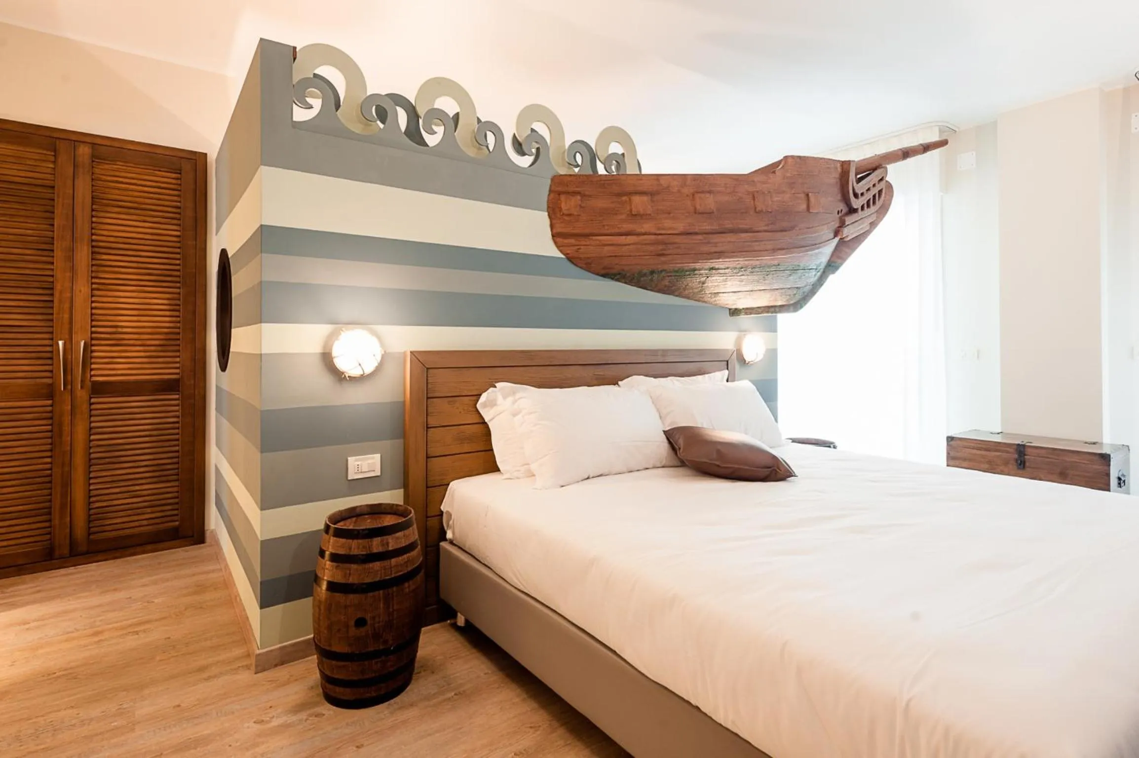 Bed in Hotel San Michele