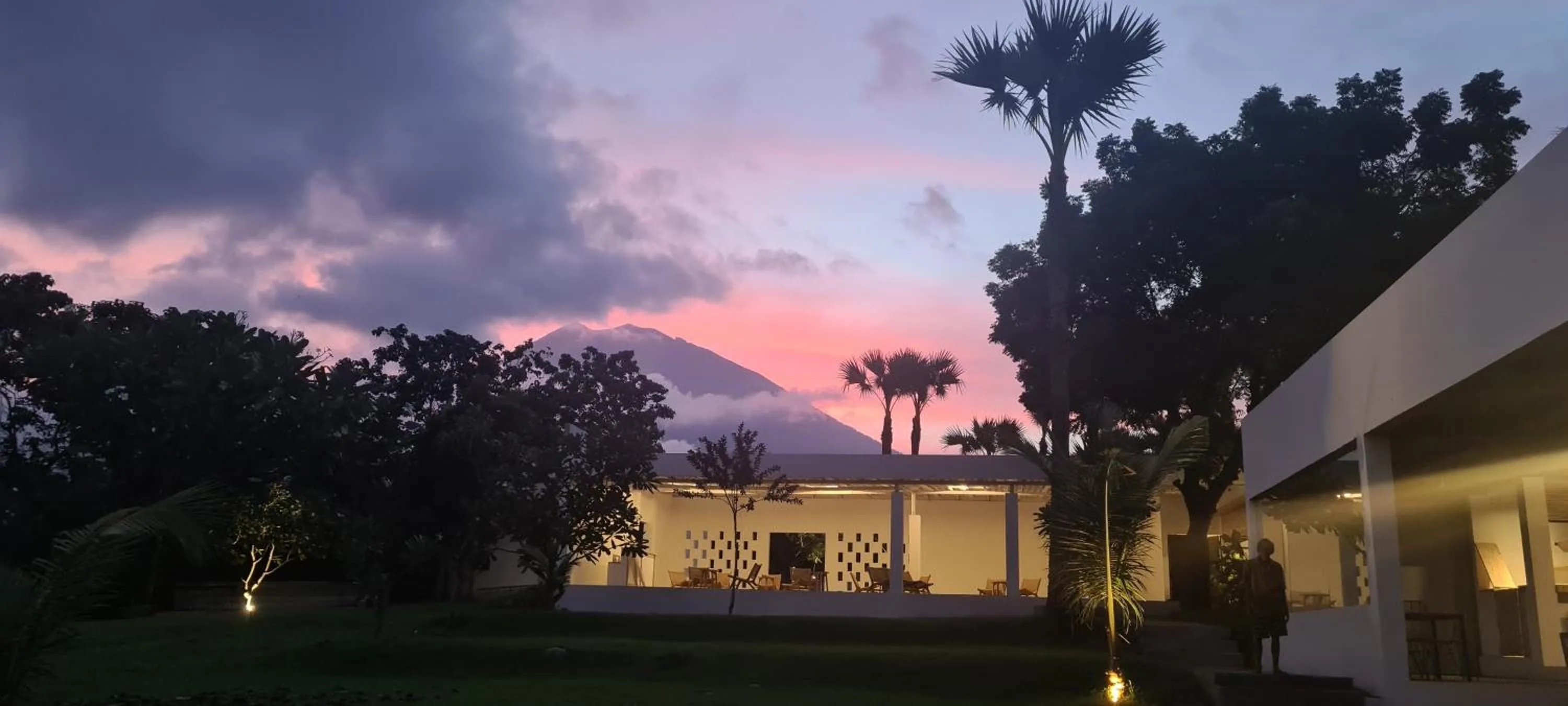 Night in Palm Springs Bali Dive Resort