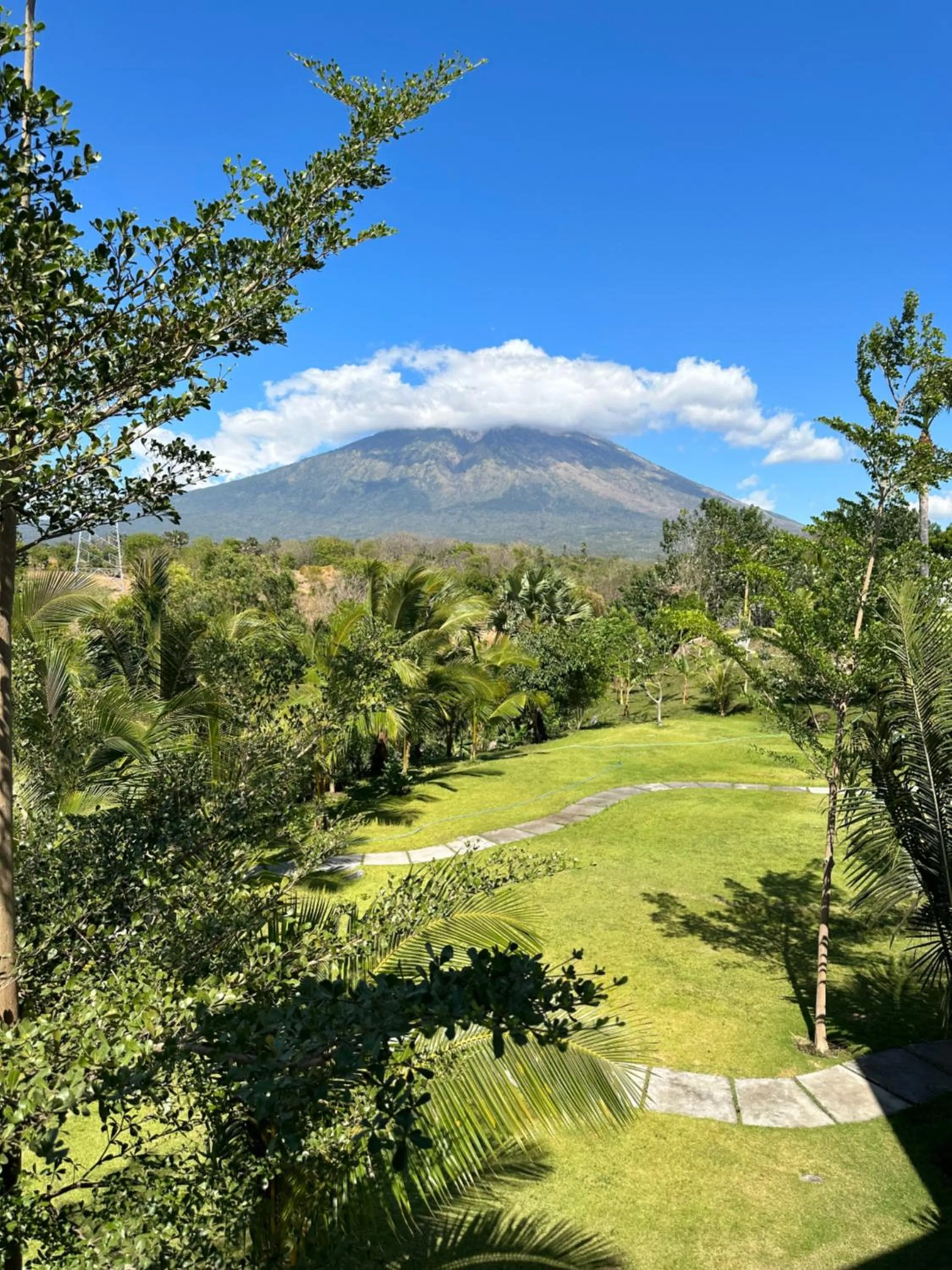 Mountain view in Palm Springs Bali Dive Resort