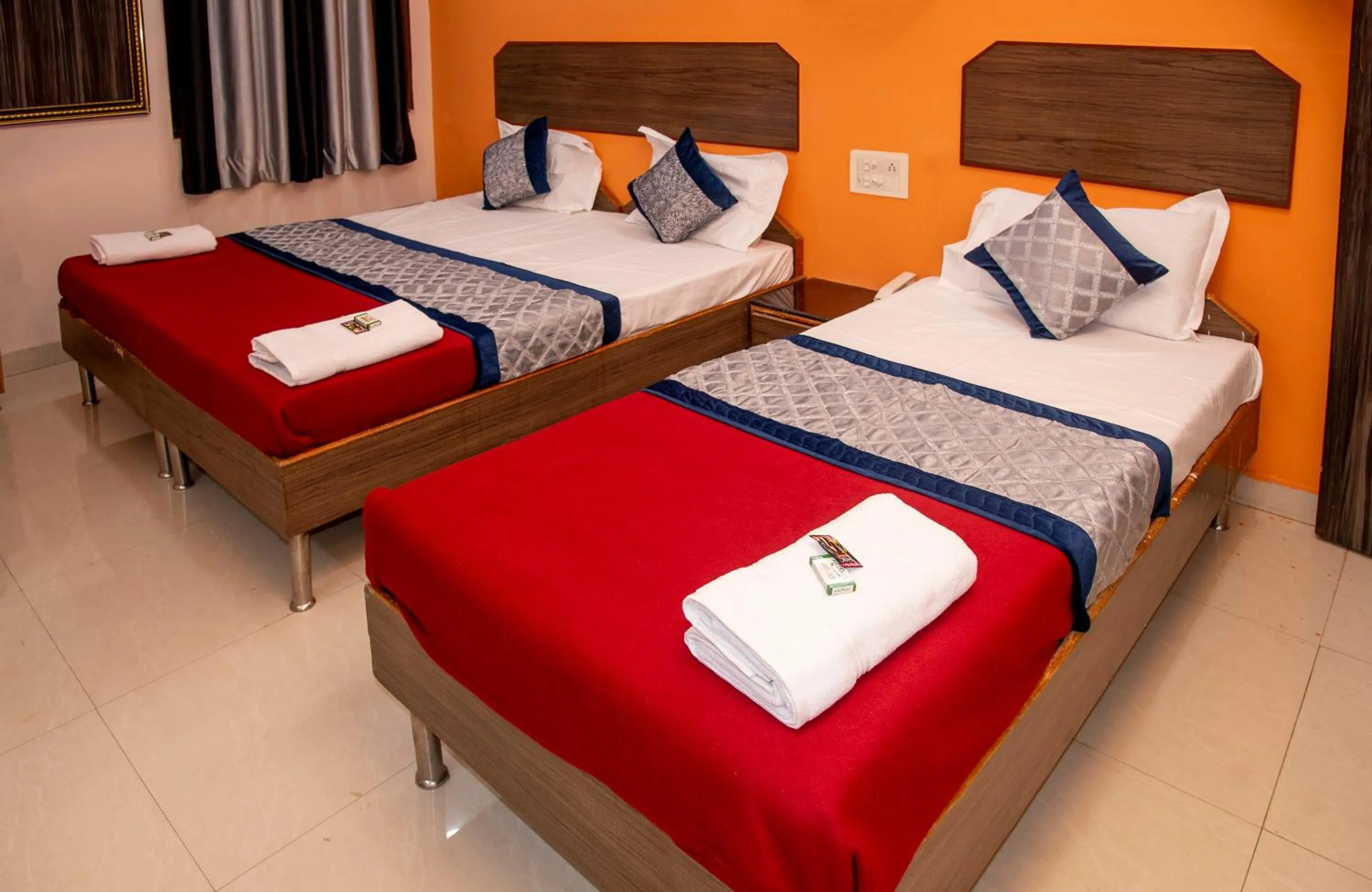 Bed in Vrindavan Comfort Inn