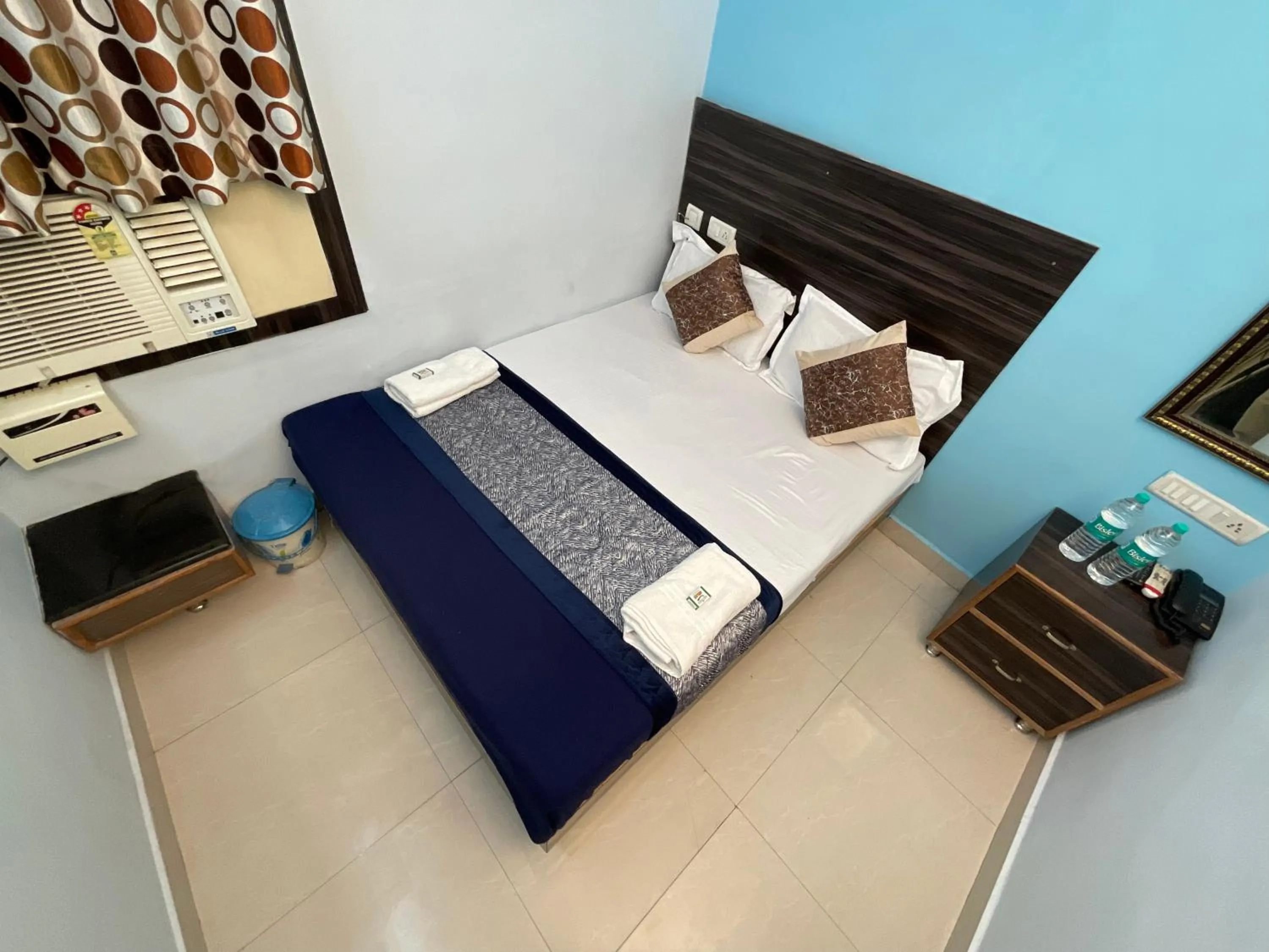 Bed in Vrindavan Comfort Inn