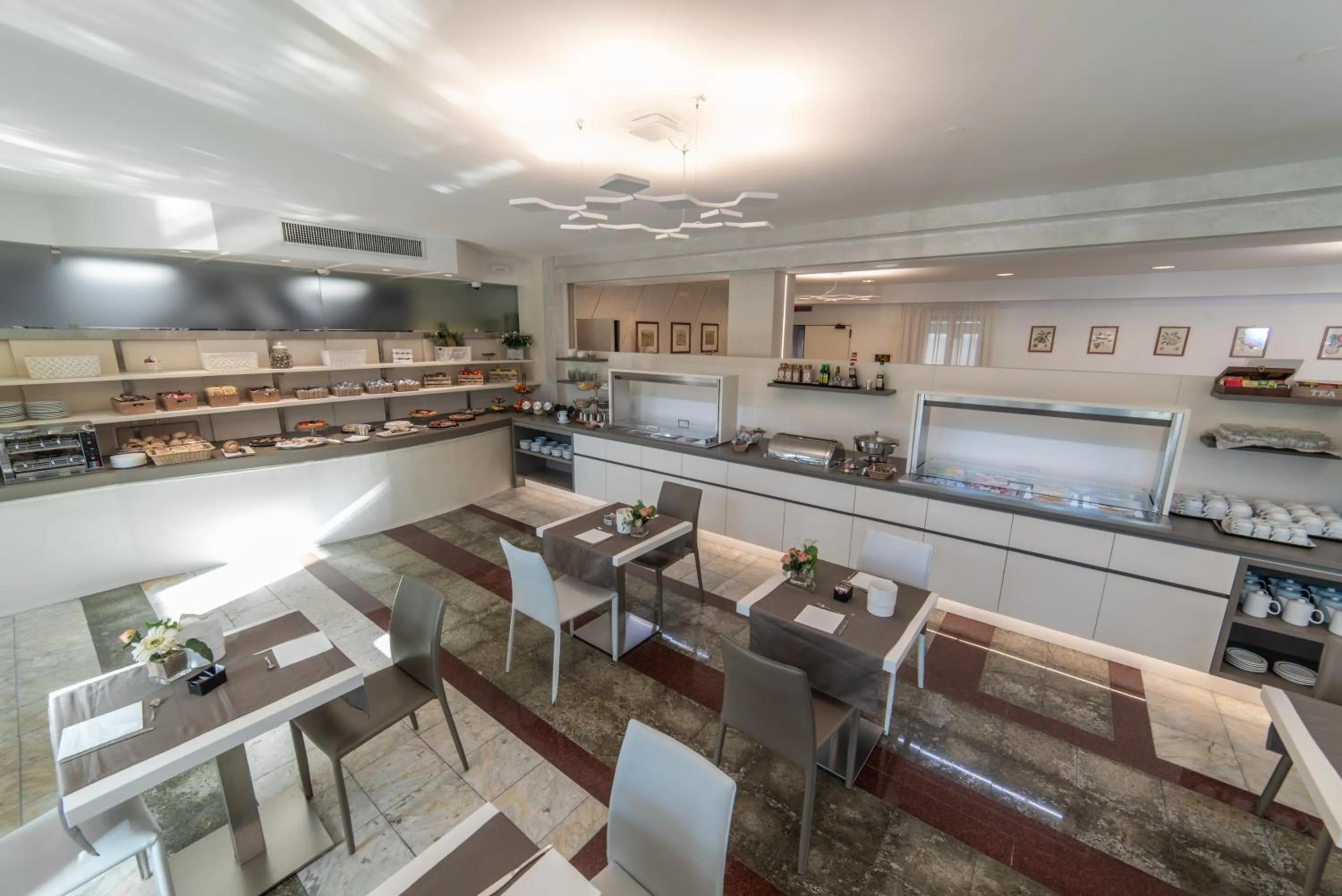 Continental breakfast in Alfa Fiera Hotel