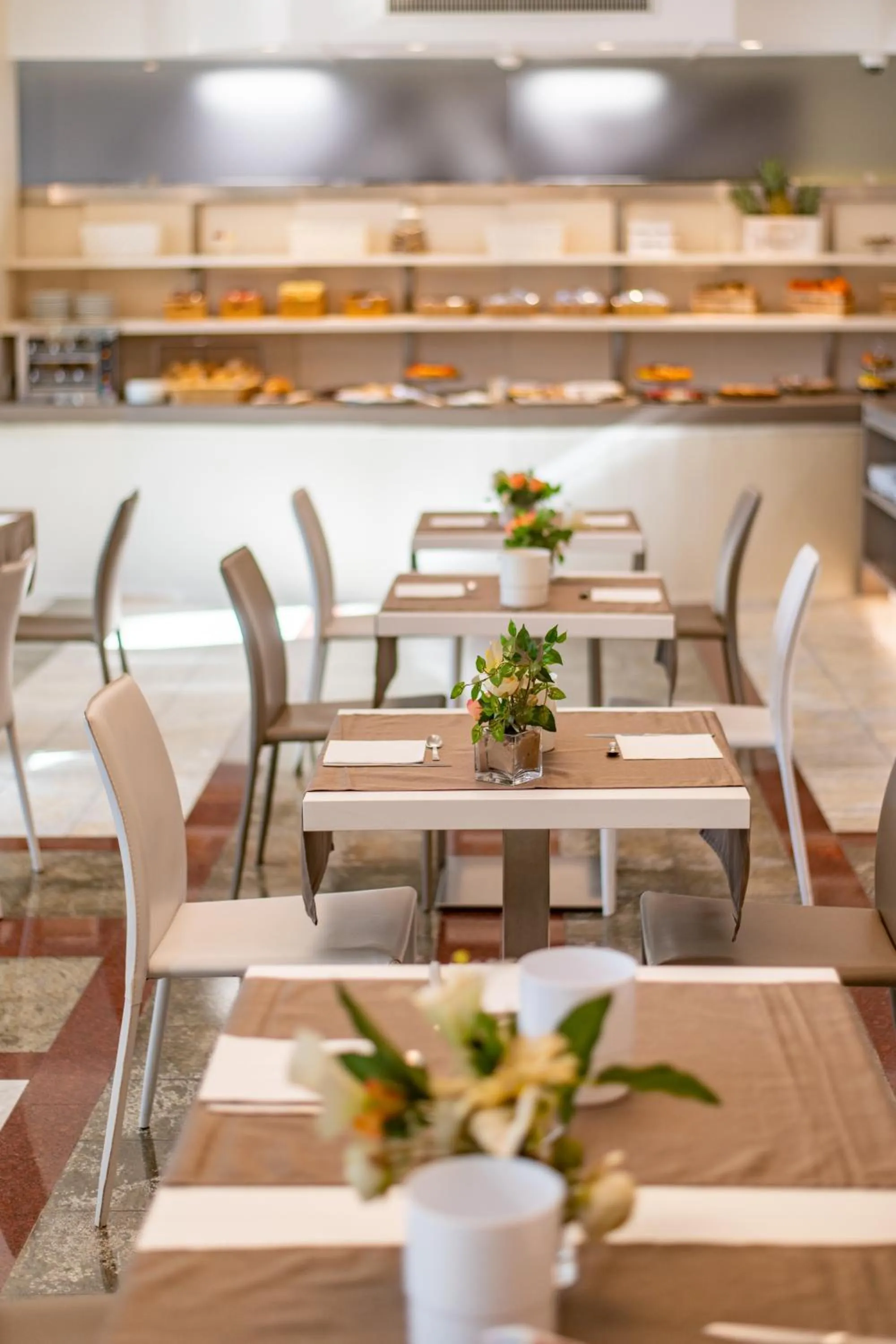 Continental breakfast in Alfa Fiera Hotel