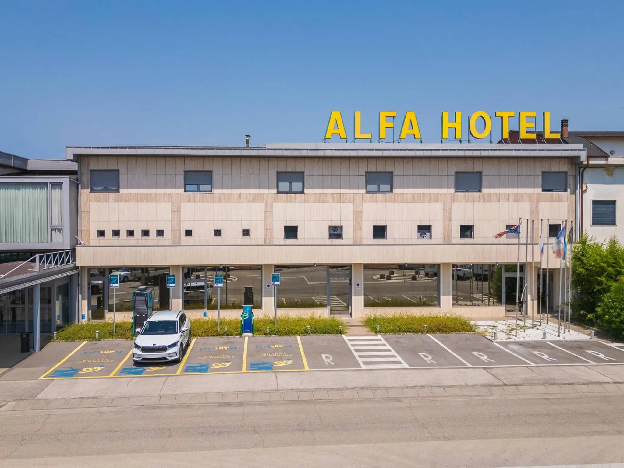 Property building in Alfa Fiera Hotel