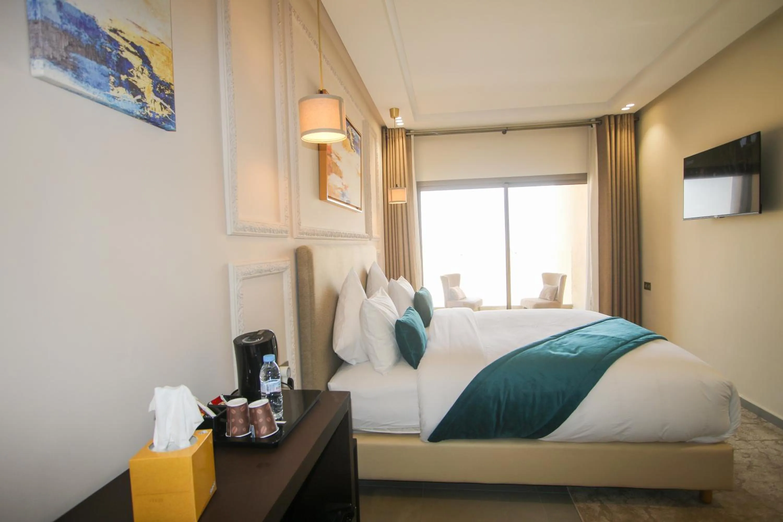 Bedroom, Bed in Dakhla Boarding Hotel & Restaurant