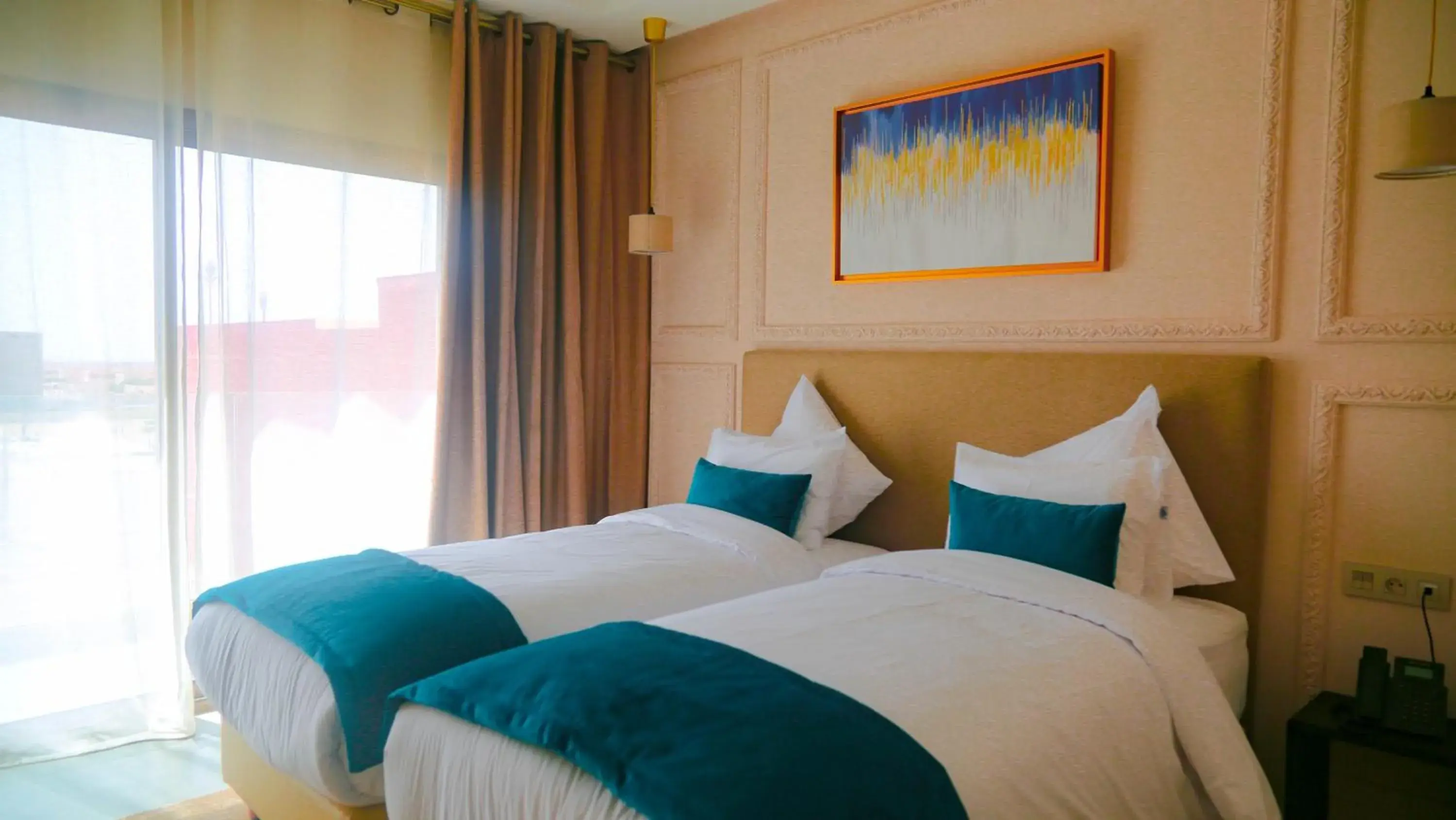 Superior Twin Room - single occupancy in Dakhla Boarding Hotel & Restaurant Superior Twin Room - single occupancy in Dakhla Boarding Hotel & Restaurant
