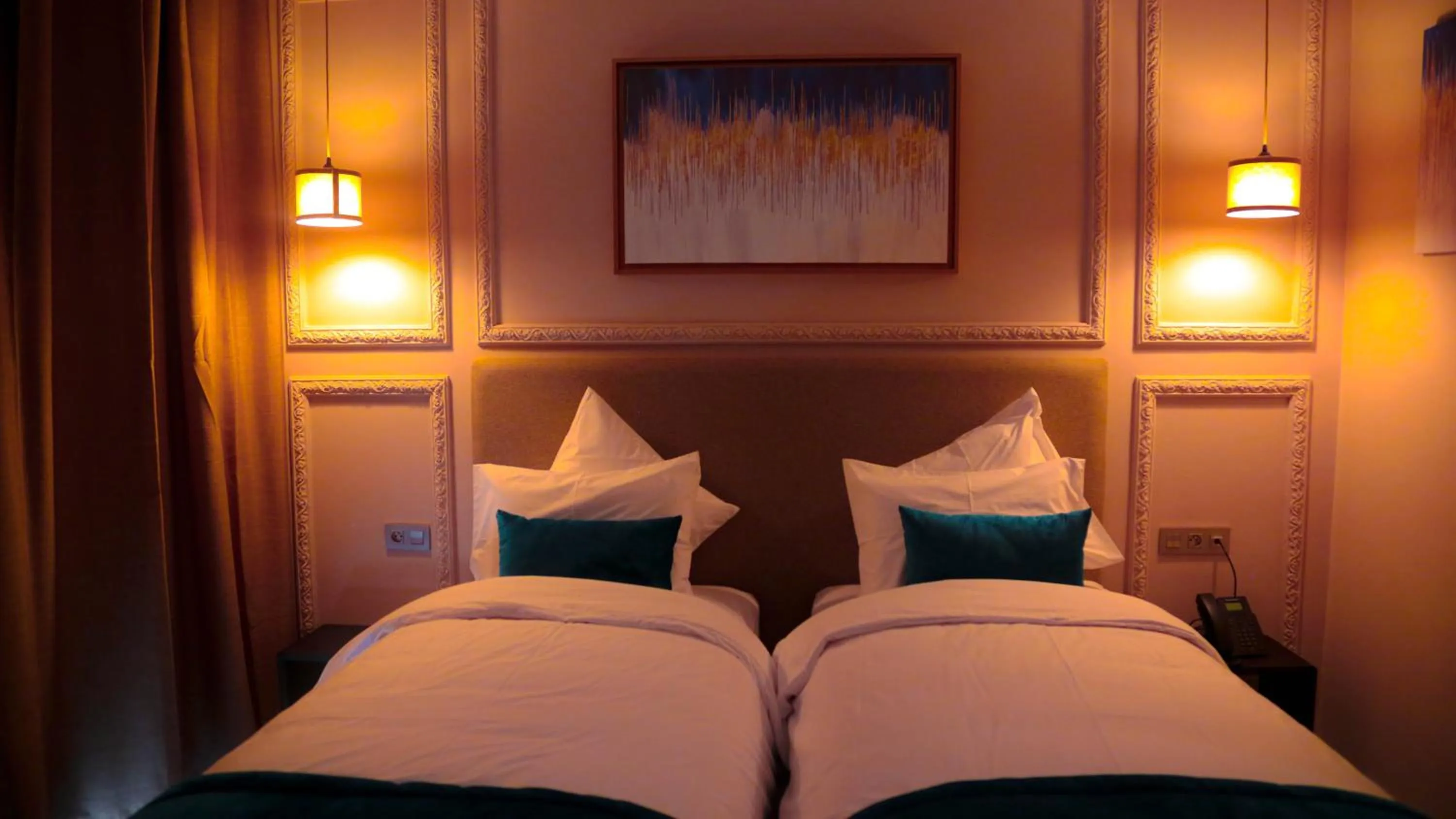 Bed in Dakhla Boarding Hotel & Restaurant