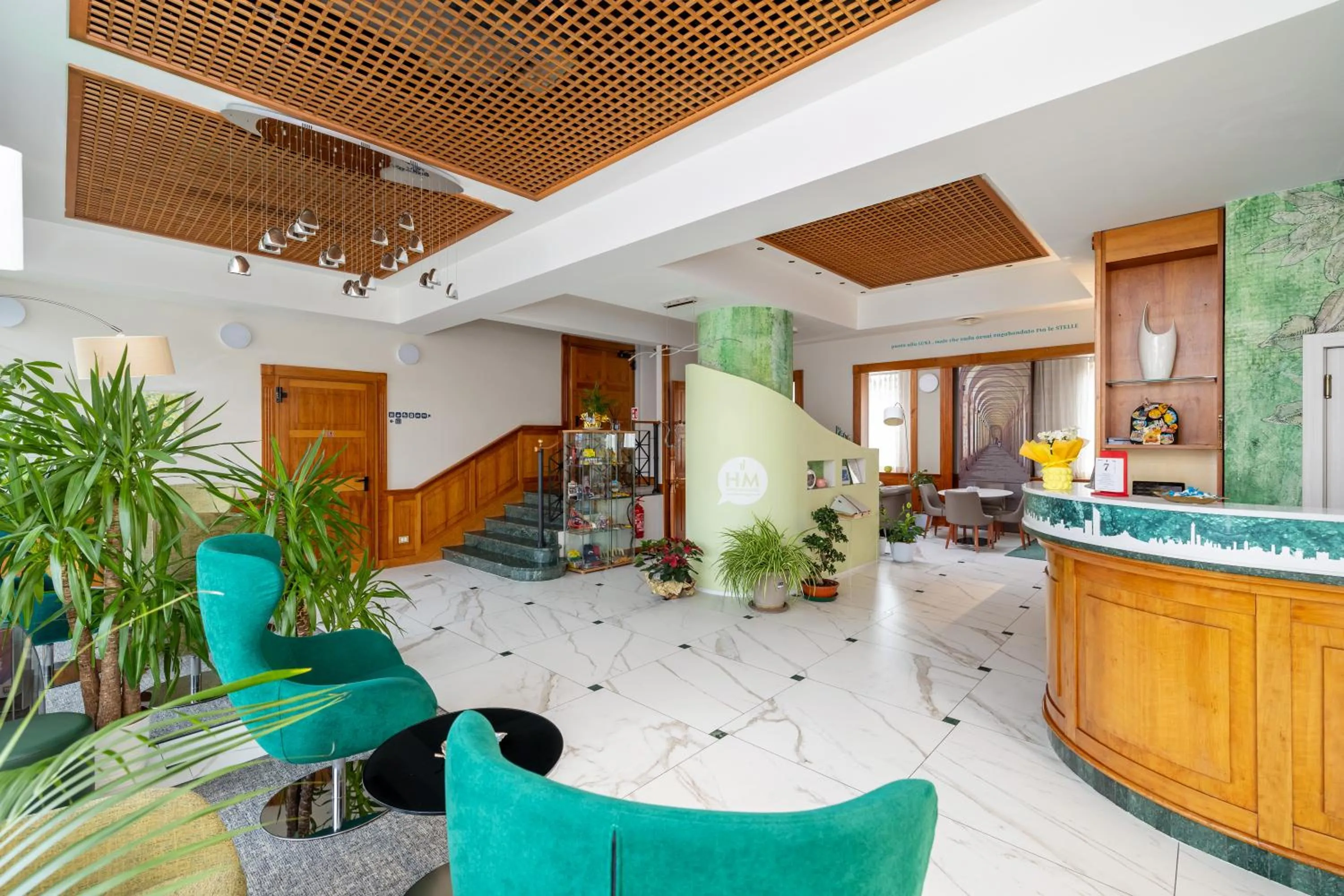 Lobby or reception in Hotel Maggiore
