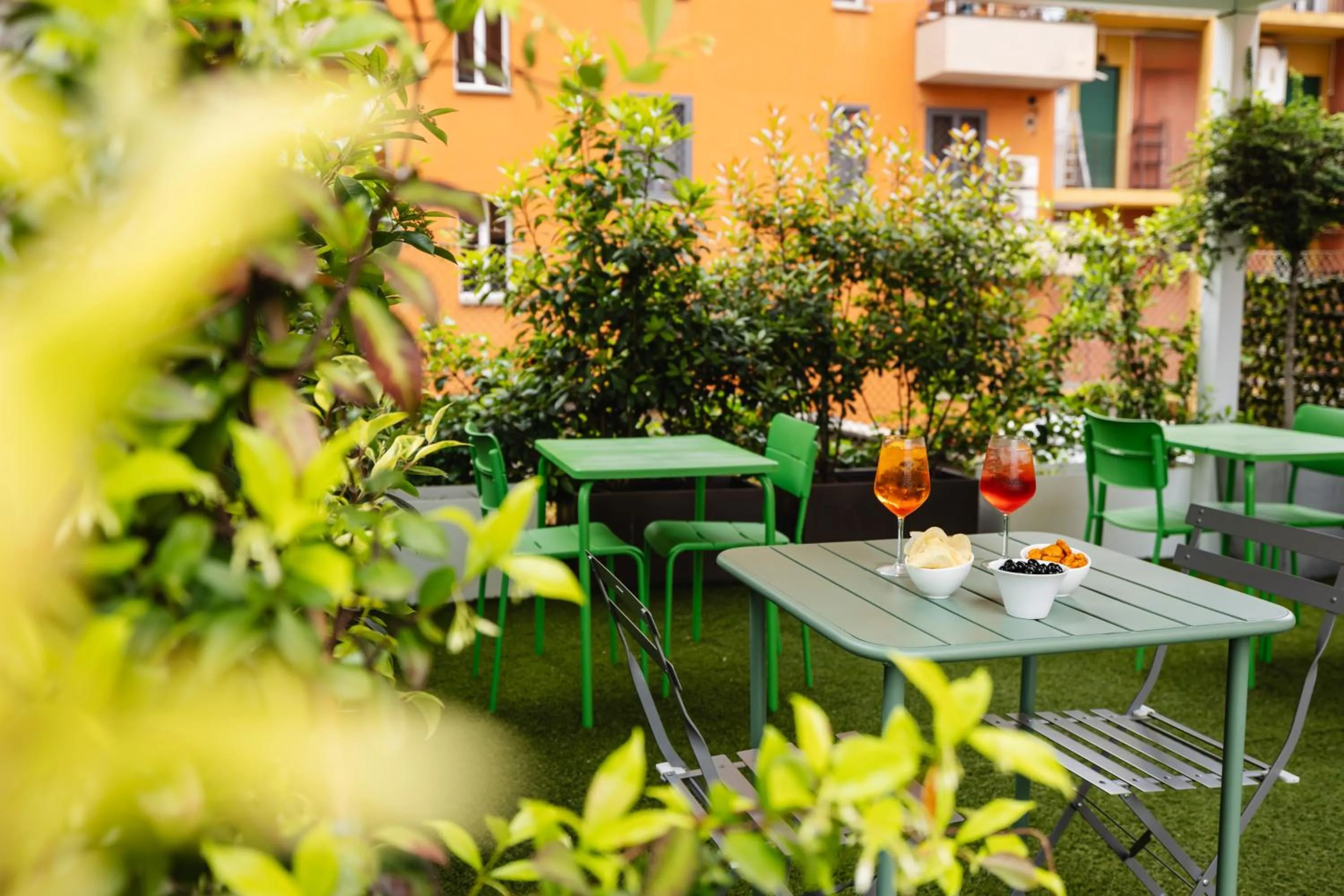 Garden in Hotel Maggiore
