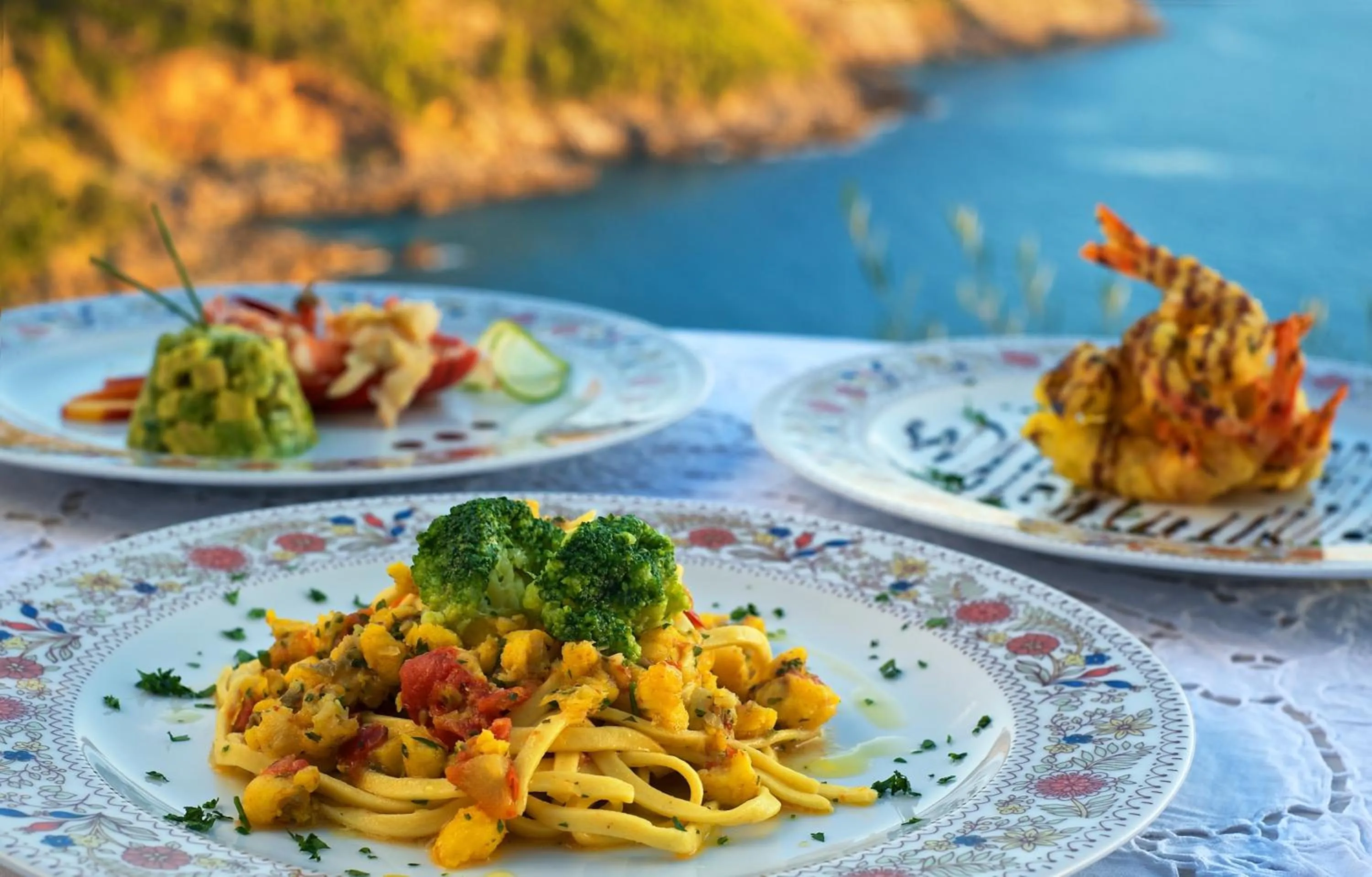 Food close-up in Romantic Hotel & Restaurant Villa Cheta Elite