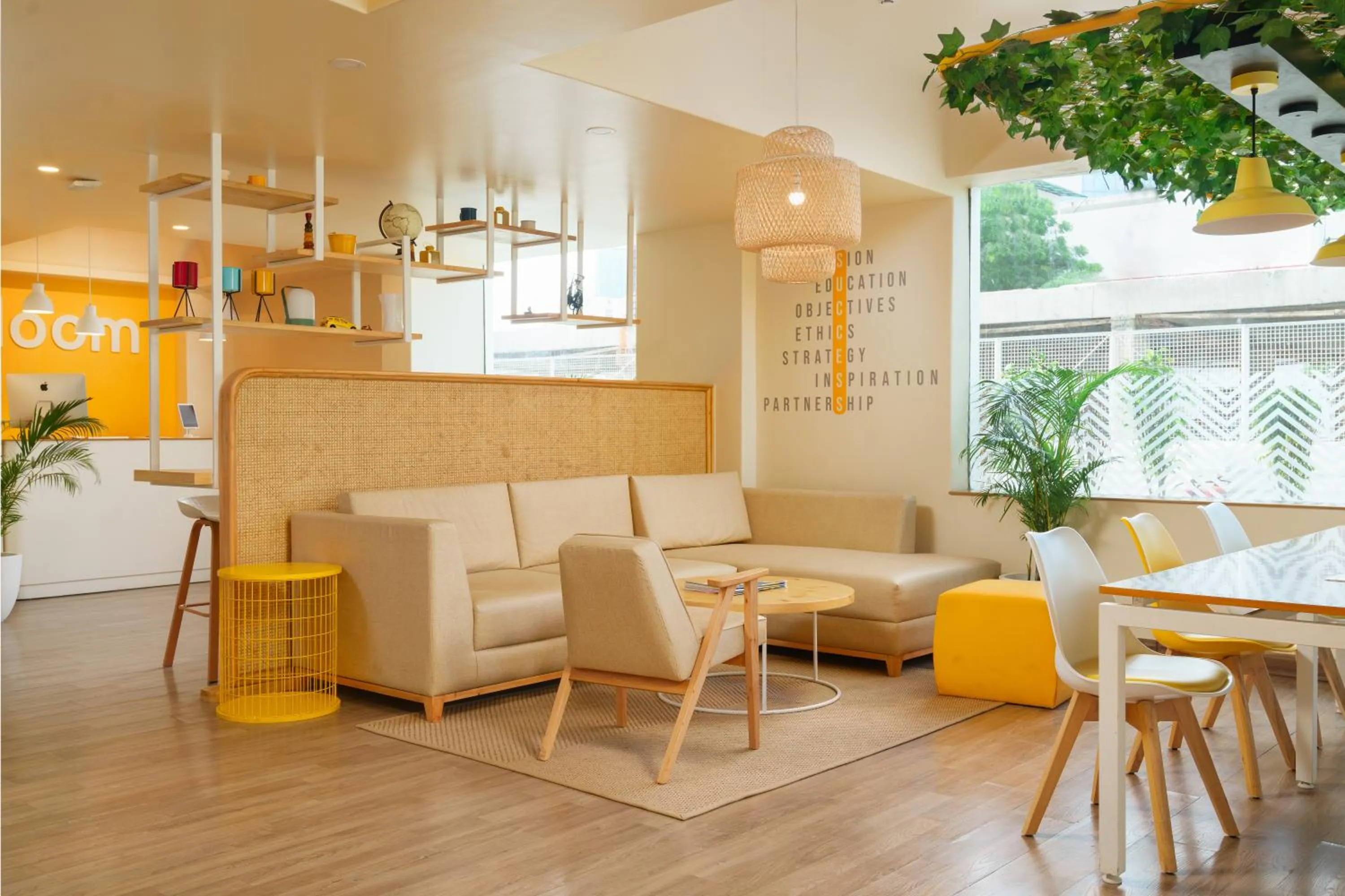 Seating area in Bloom Hotel - Sector 62