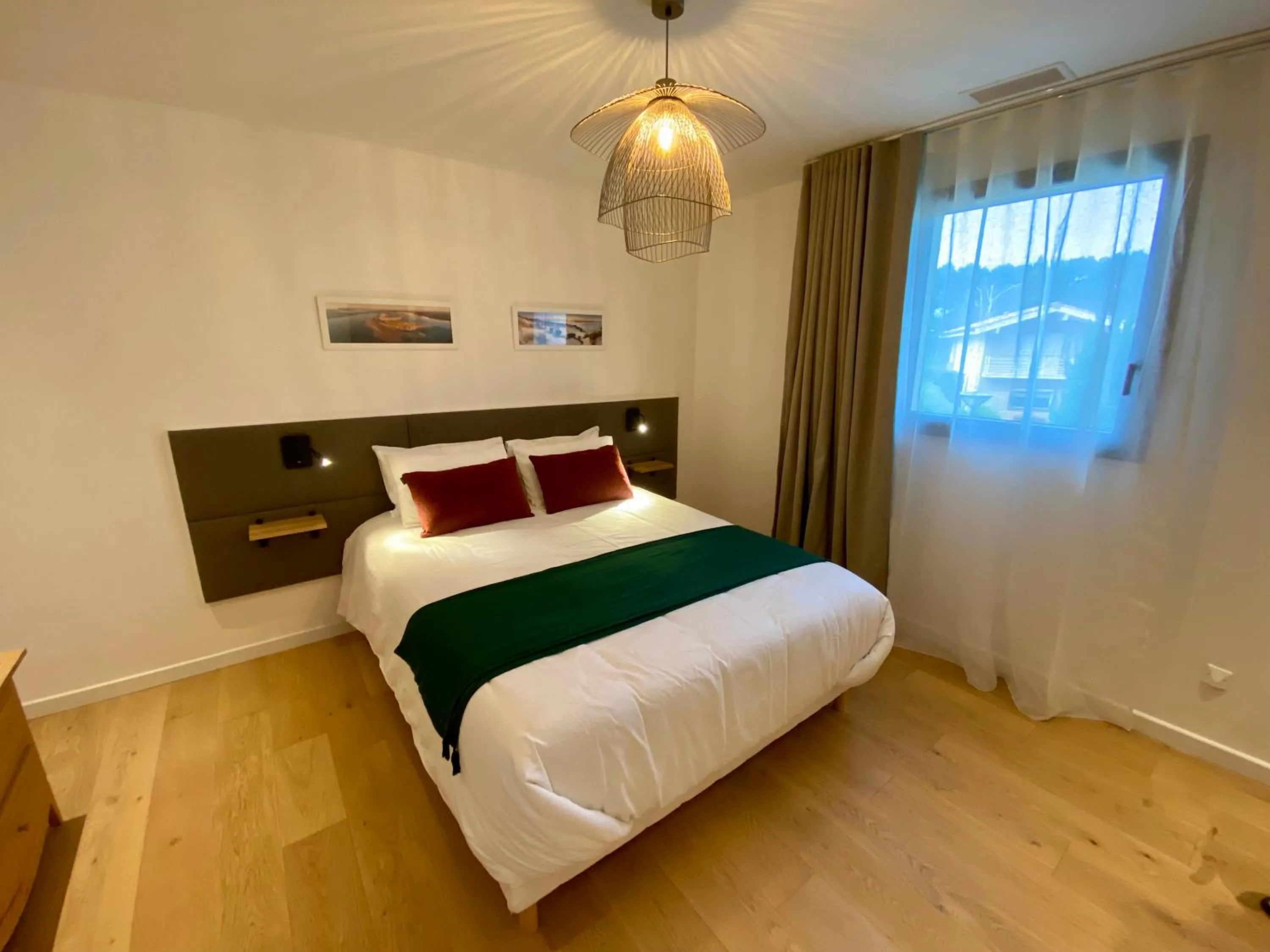 Bed in La villa du golf - chambre d hôtes