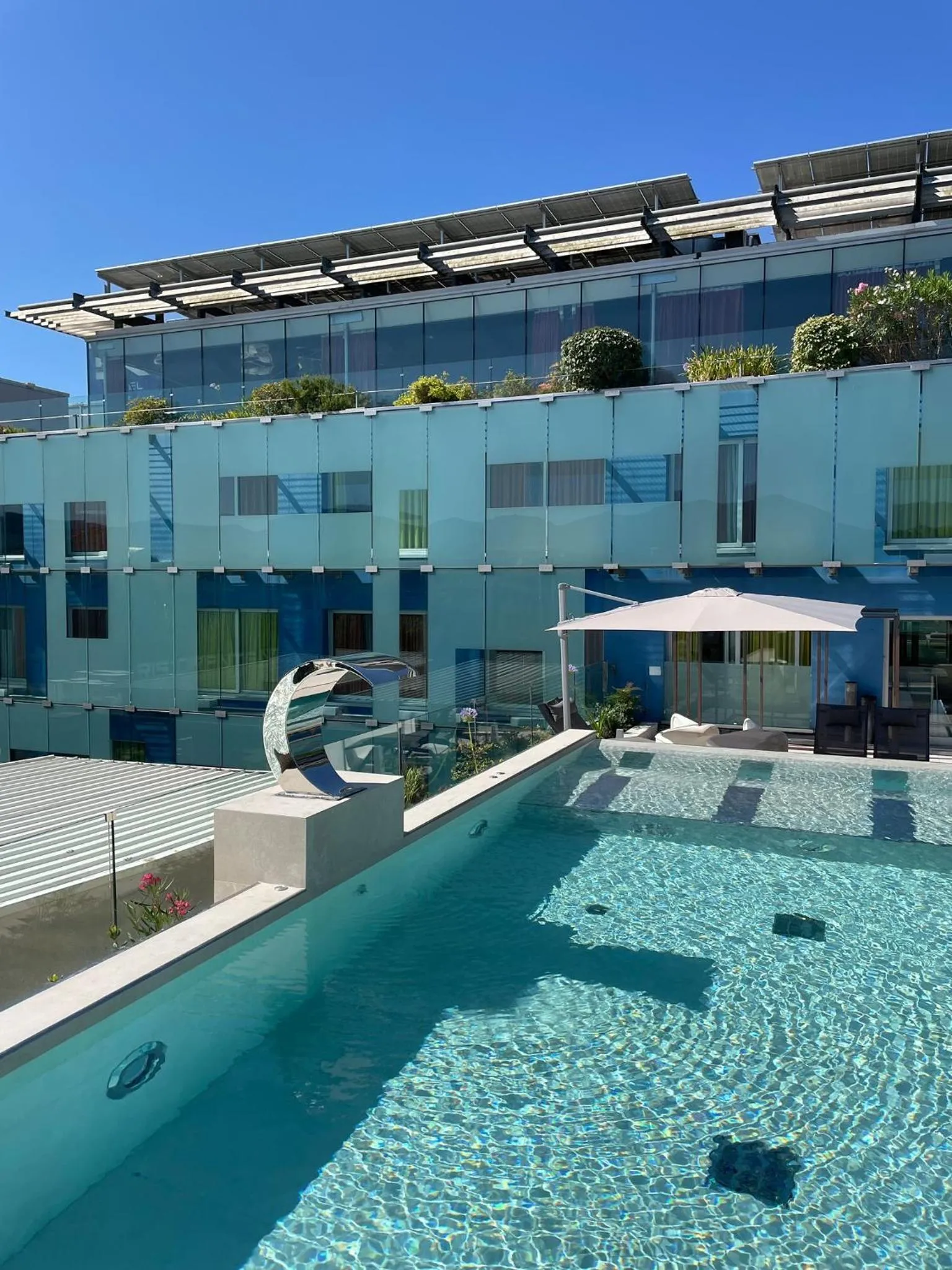 Swimming pool in San Ranieri Hotel