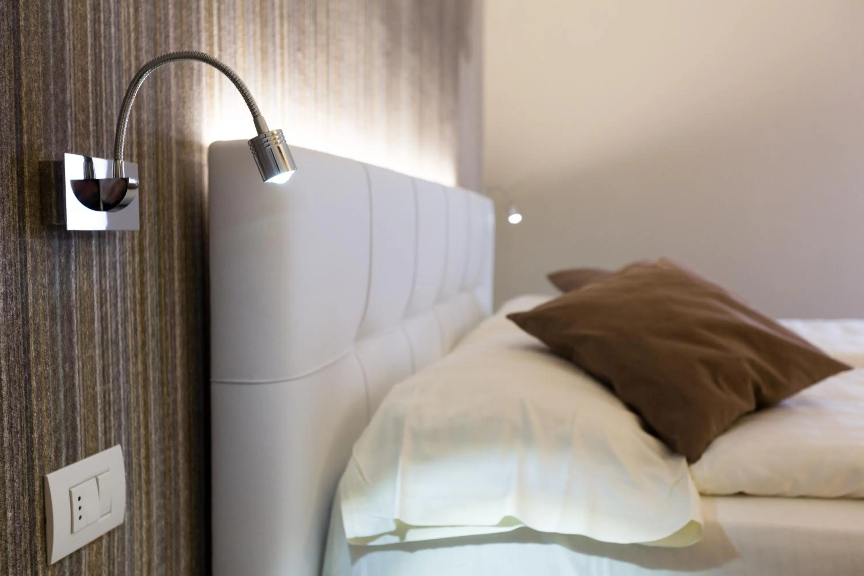 Decorative detail, Bed in Pace 1954 Hotel