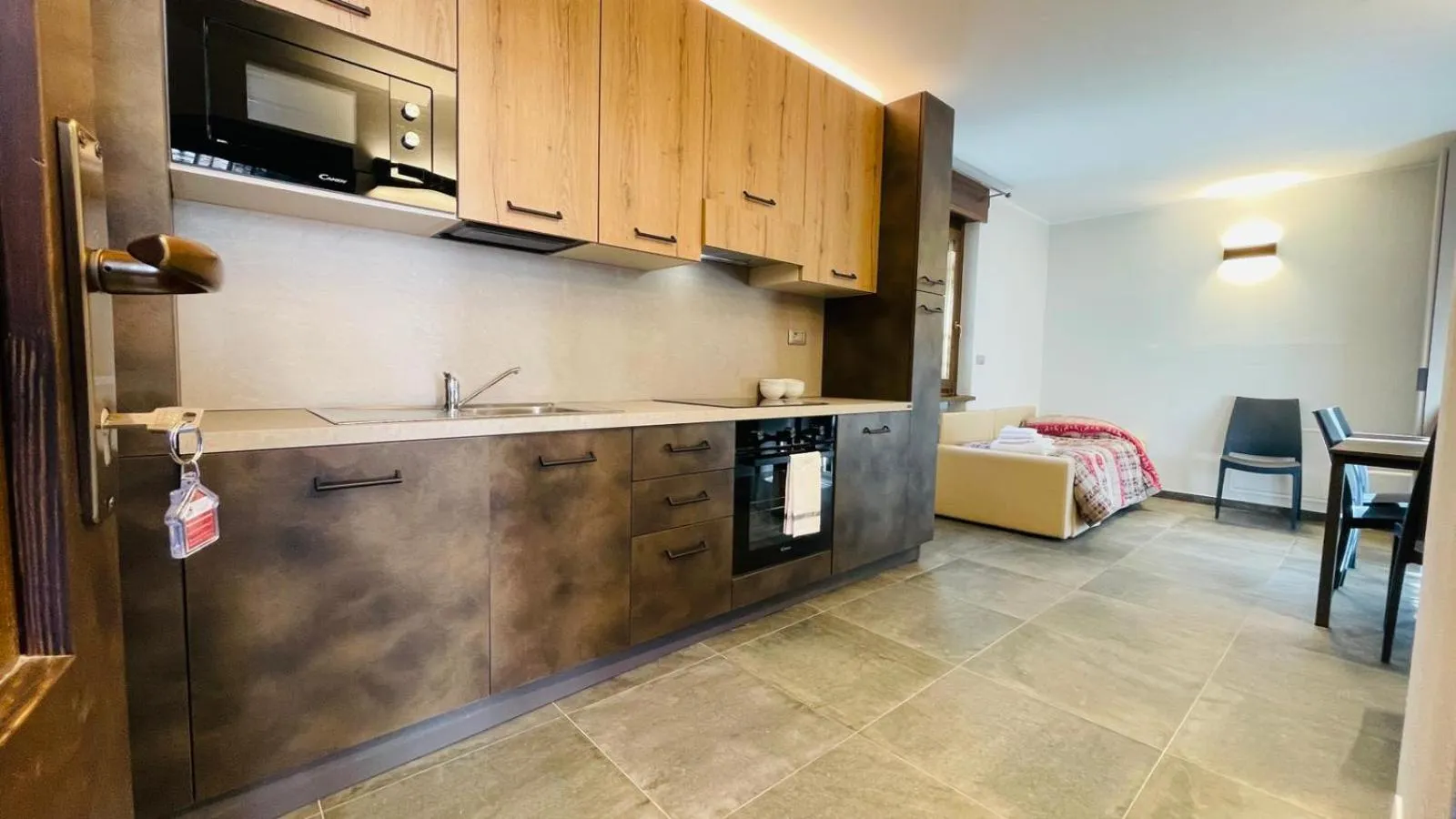 Kitchen/Kitchenette in Appartamenti Bardonecchia