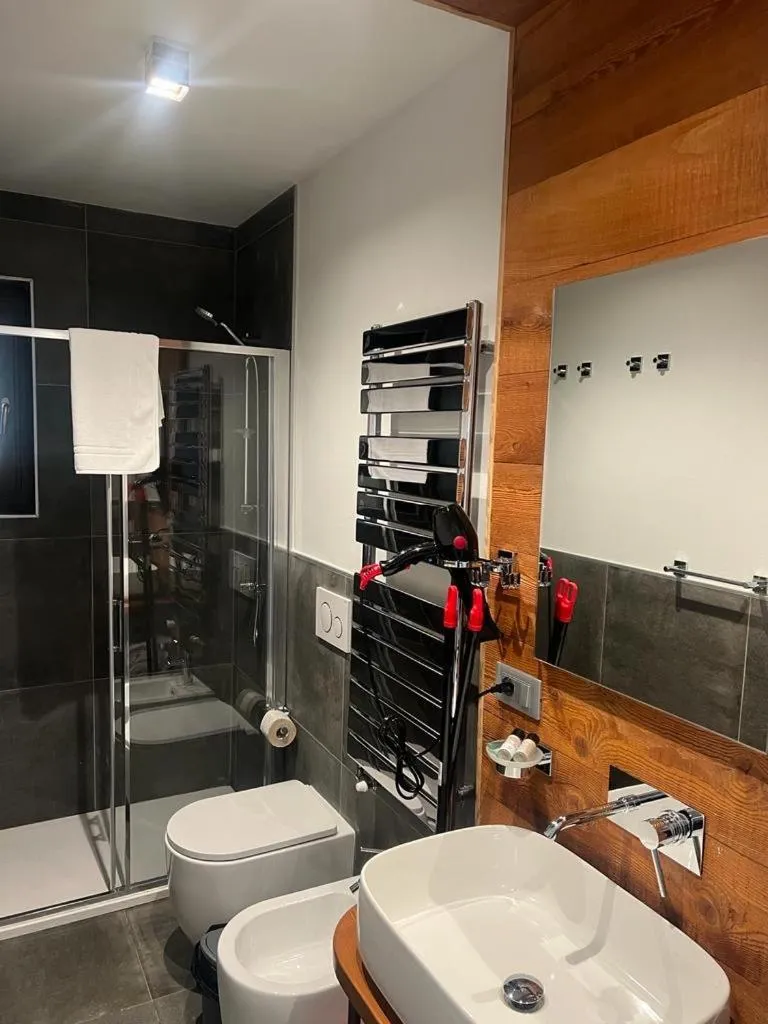 Bathroom in Appartamenti Bardonecchia