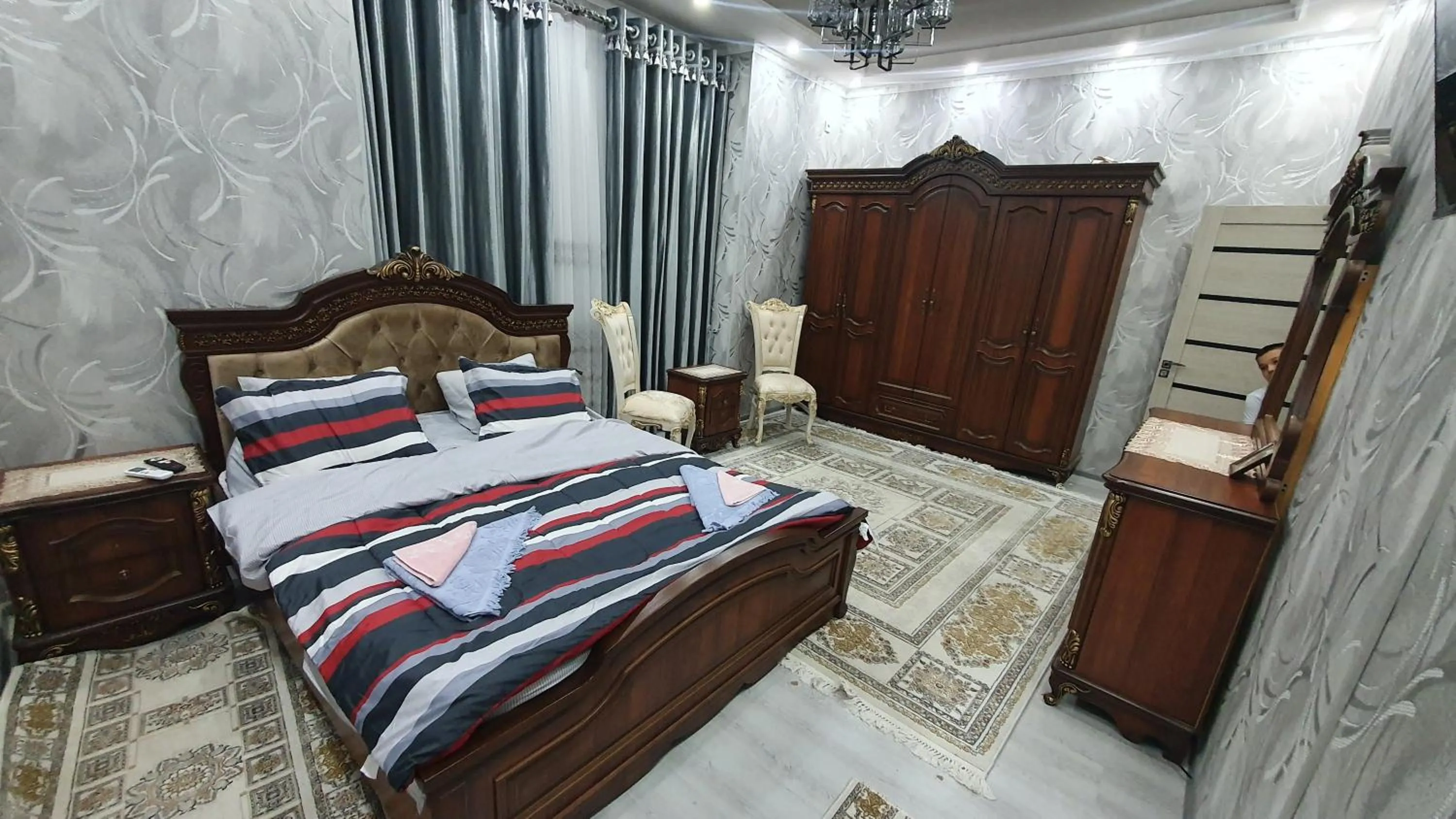 Bed in Fayzli GuestHouse