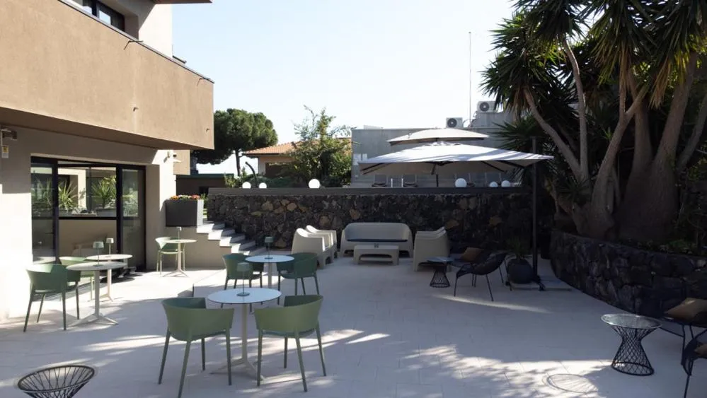 Garden view in Ollen apartments