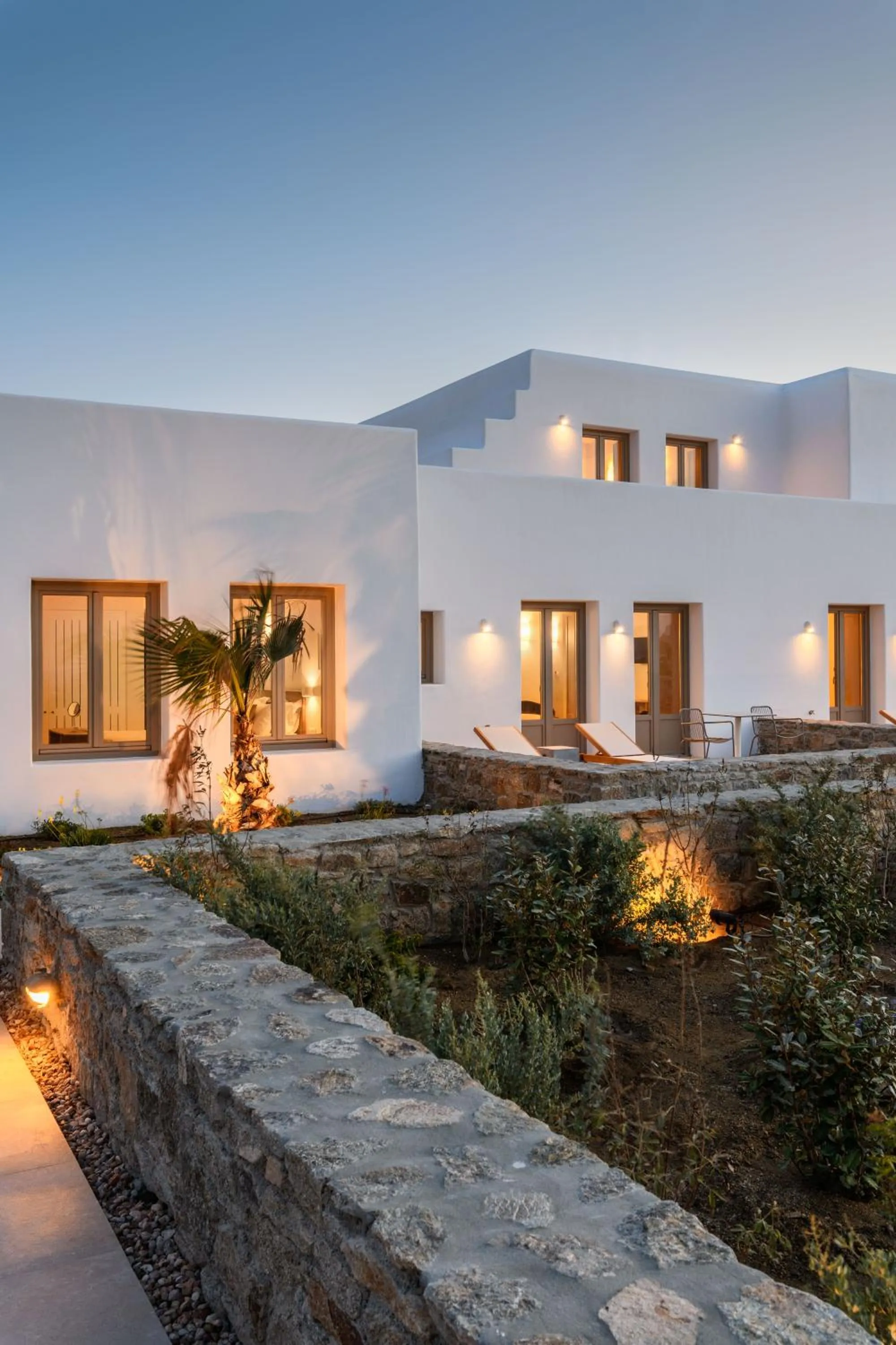Property building in Camarades Mykonos
